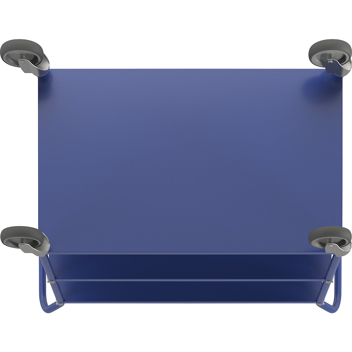 Carrello a ripiani leggero, altezza 940 mm – Kongamek (Foto prodotto 5)-4