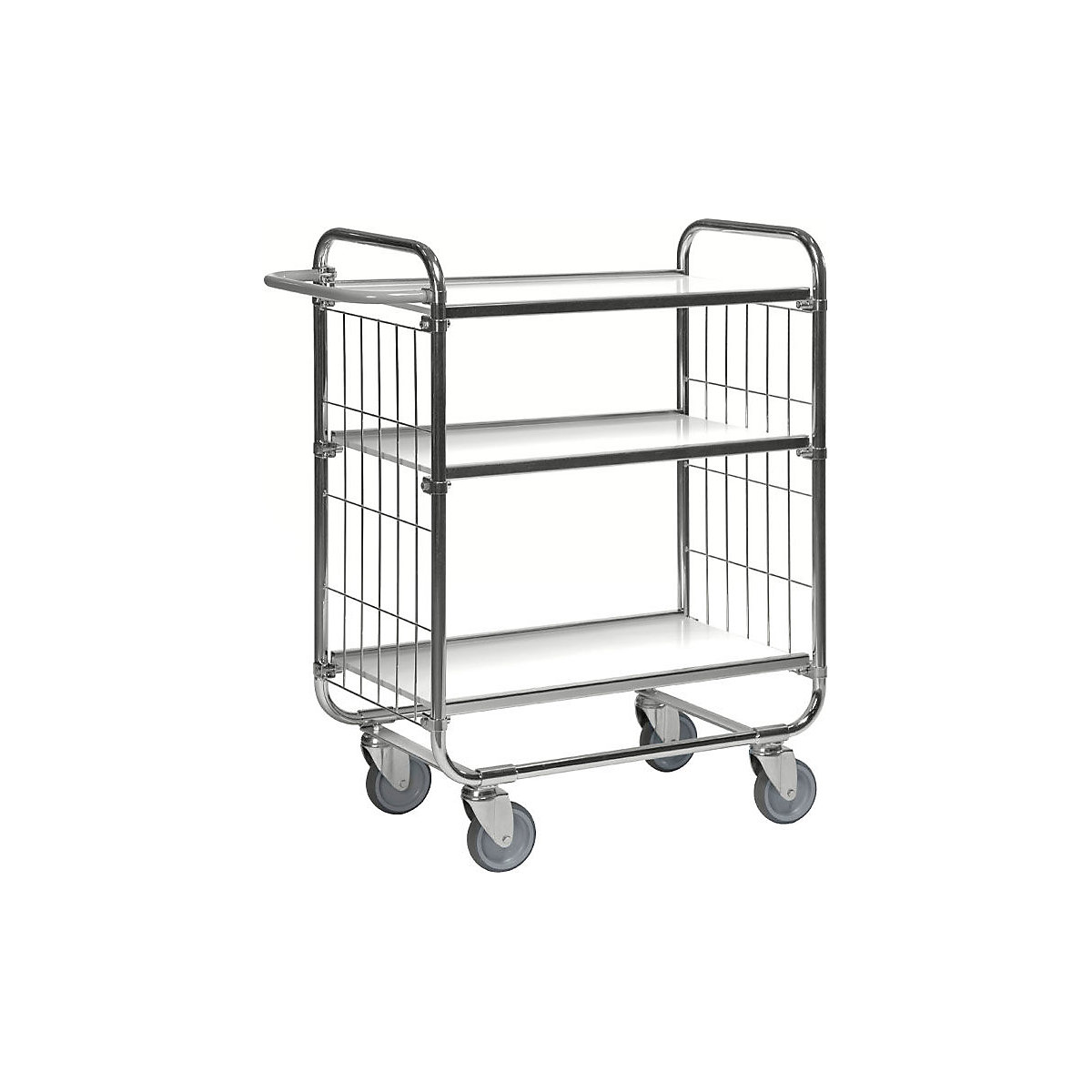 Carrello a ripiani zincato a fuoco – Kongamek (Foto prodotto 7)-6