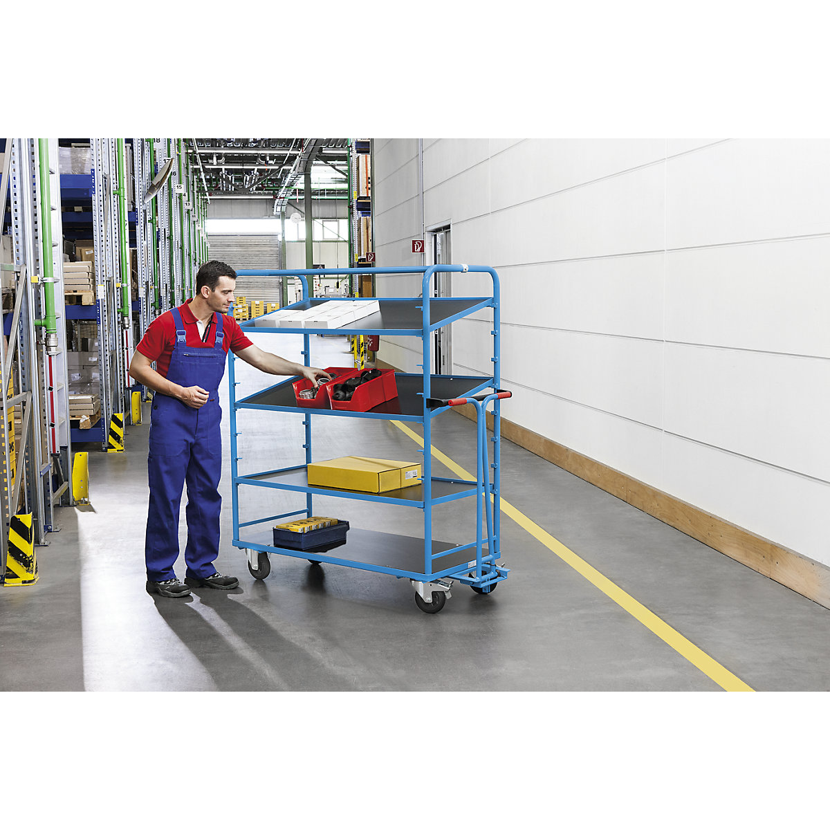 Carrello a scaffale – eurokraft pro (Foto prodotto 3)-2