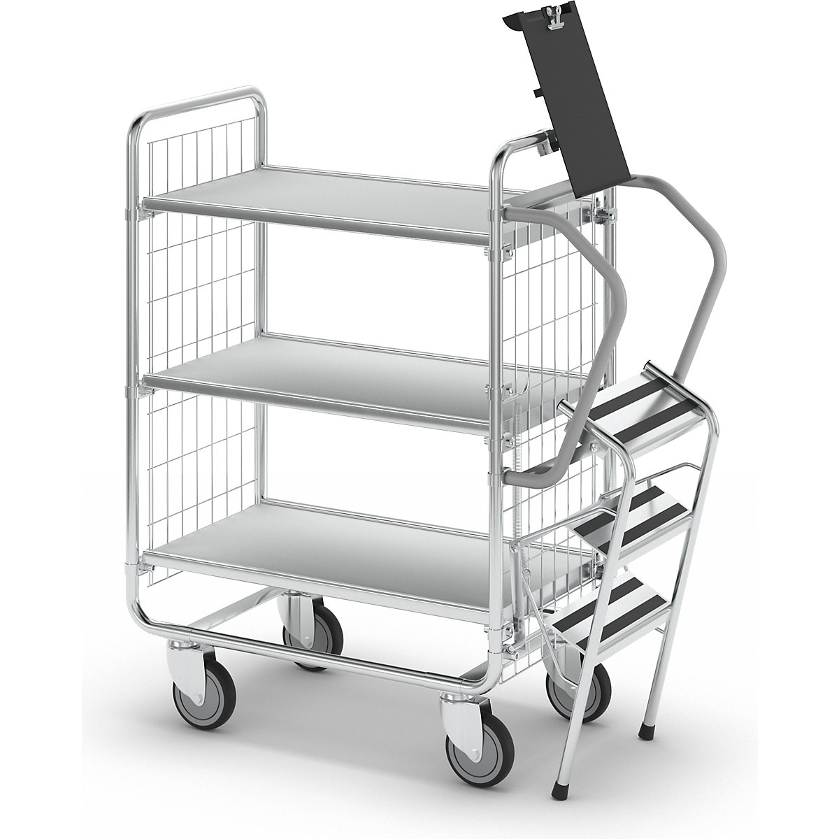 Carrello con scaletta SERIE 100 – HelgeNyberg (Foto prodotto 7)-6