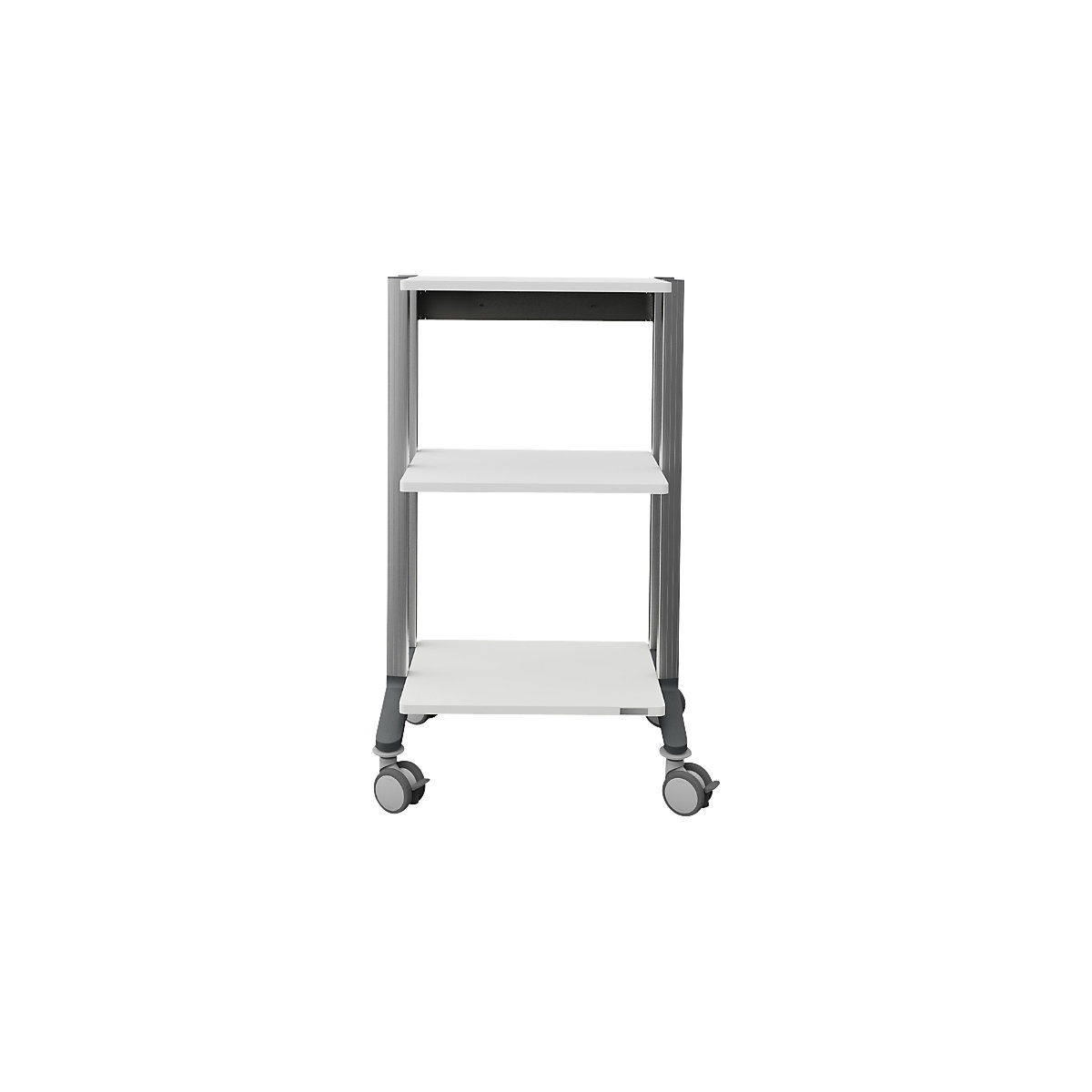 Carrello per apparecchiature mediche doppio (Foto prodotto 3)-2