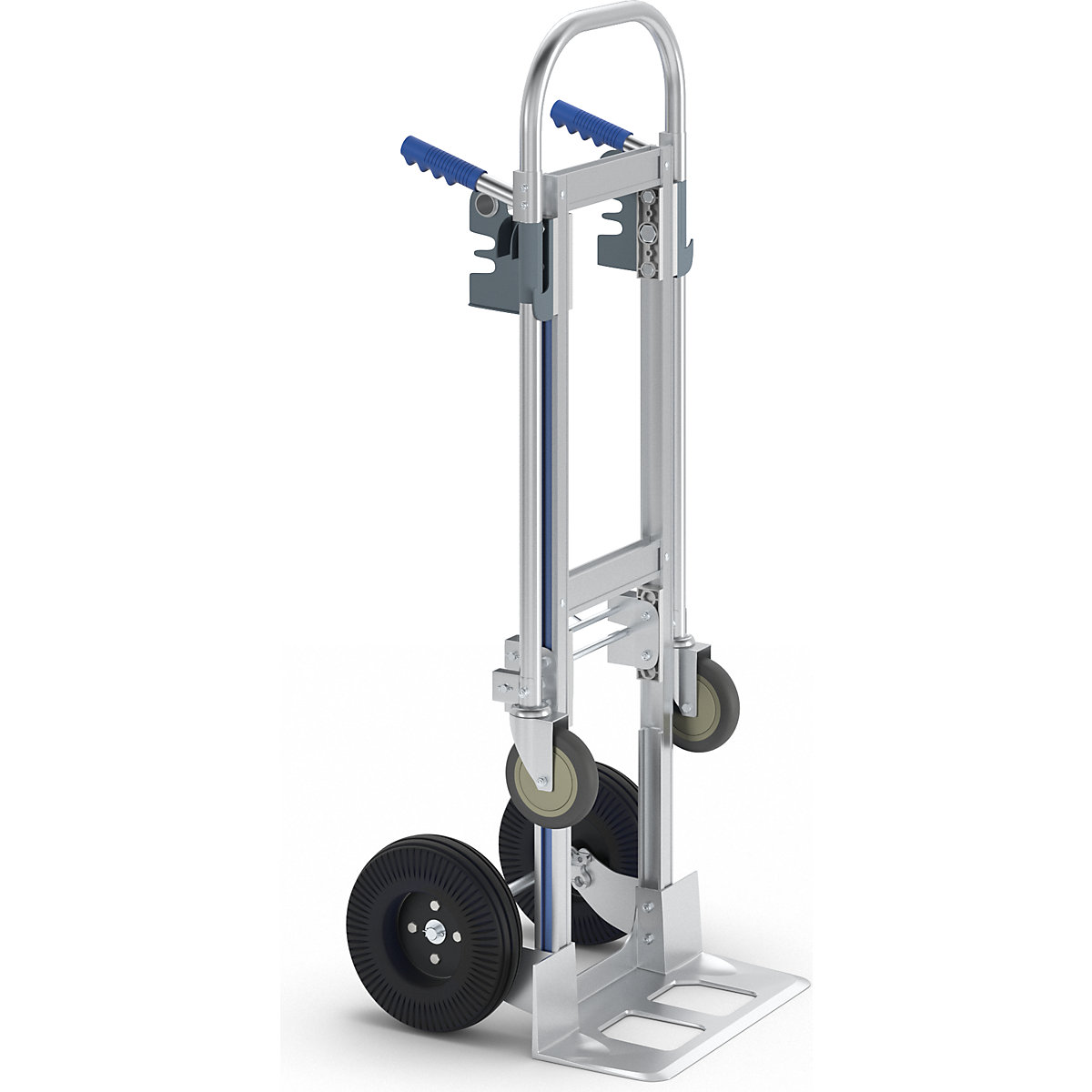 Carrello per sacchi in alluminio