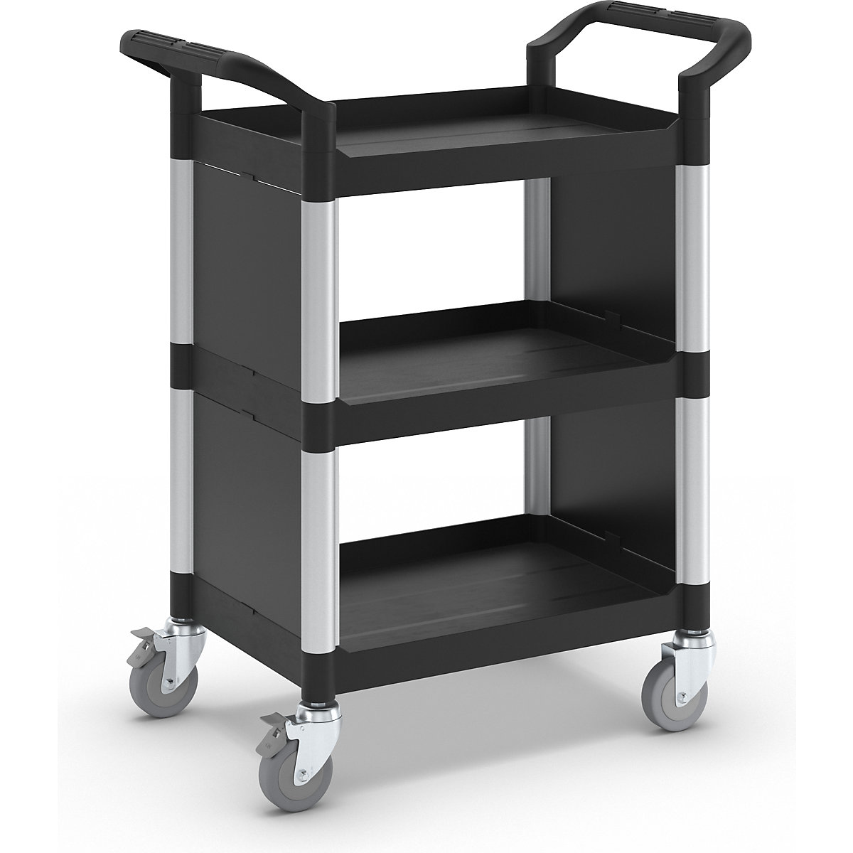 Carrello multiuso, con sponde metalliche