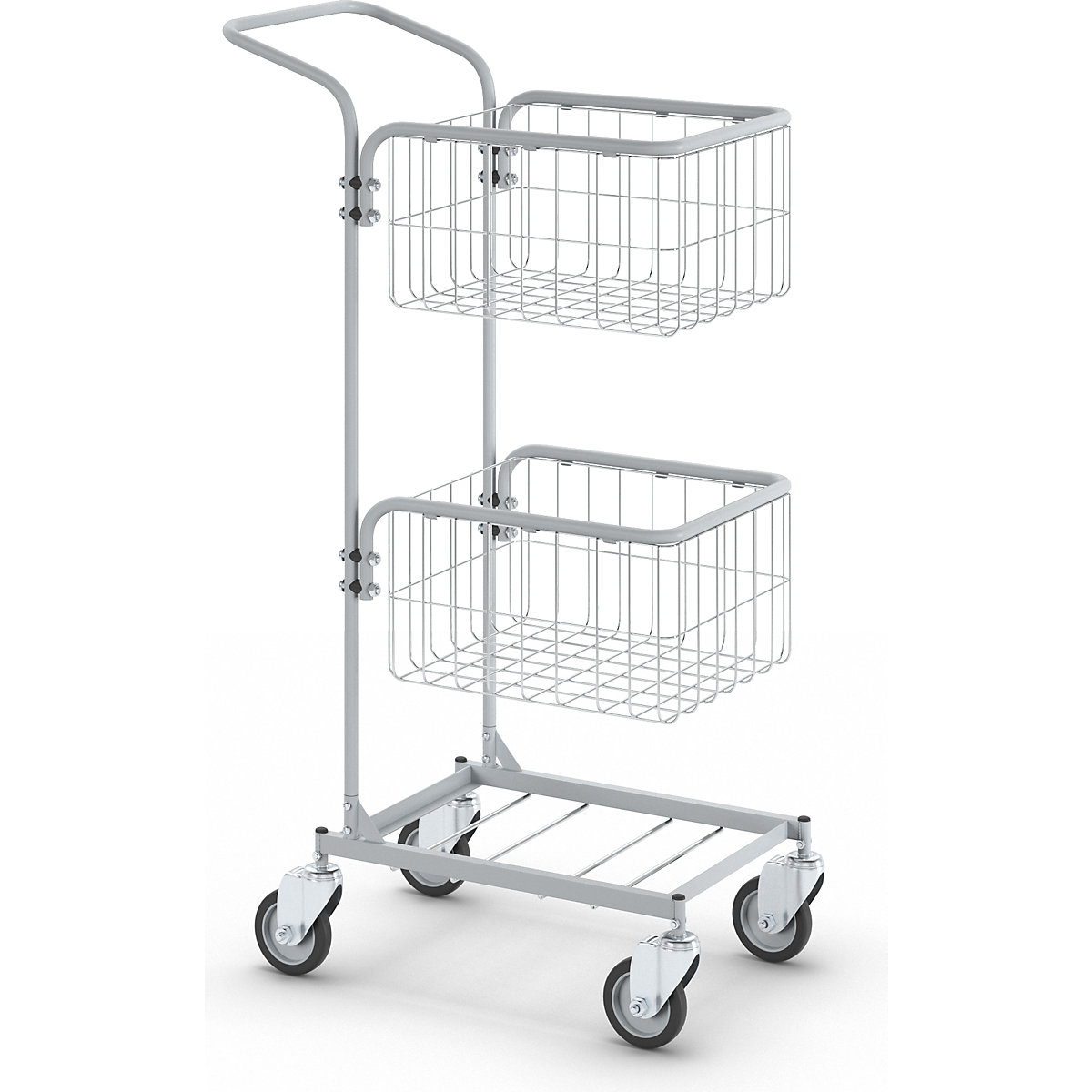 Carrello per ufficio KOMPAKT – eurokraft pro (Foto prodotto 6)-5