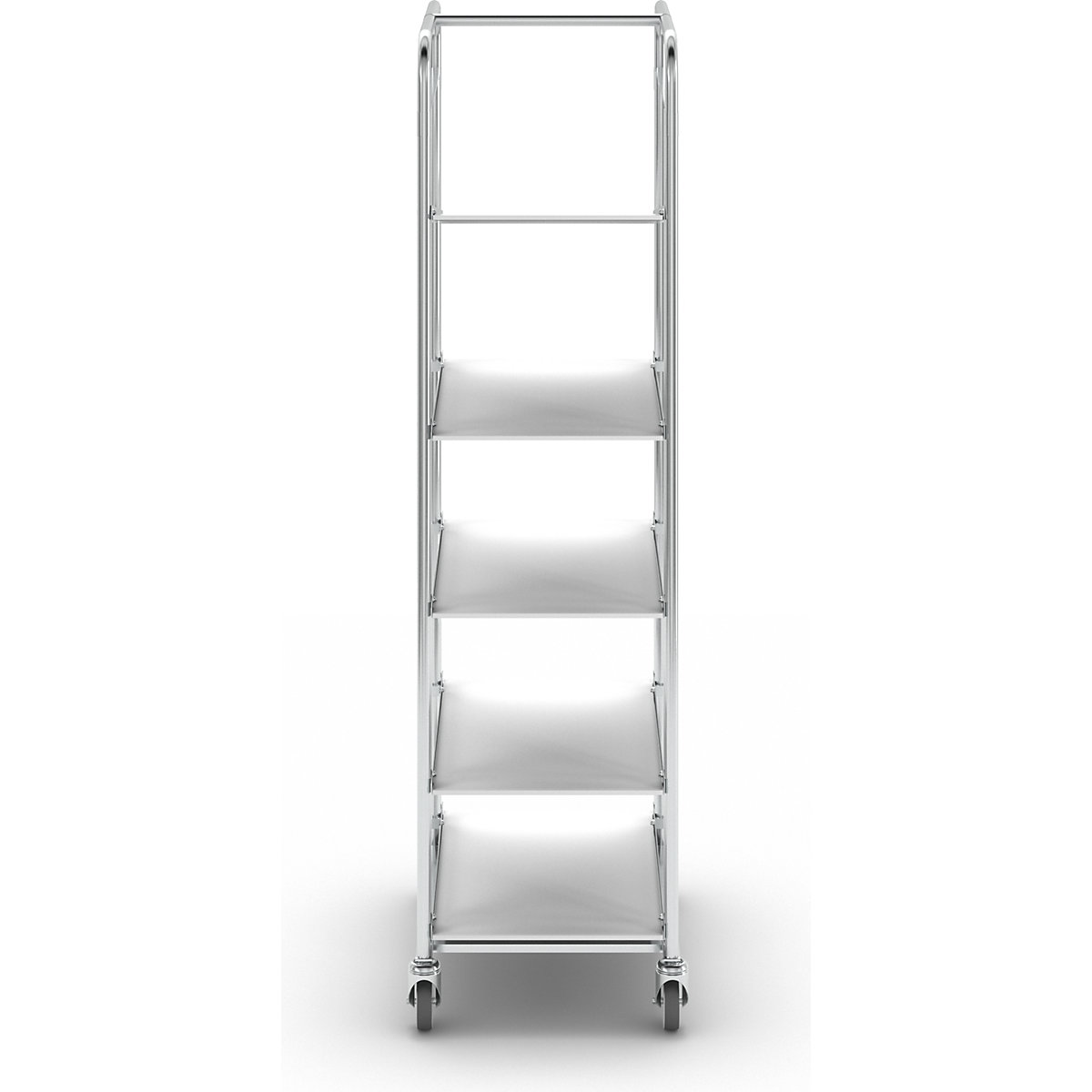 Carrello a ripiani con cassette FLEX – HelgeNyberg (Foto prodotto 2)-1