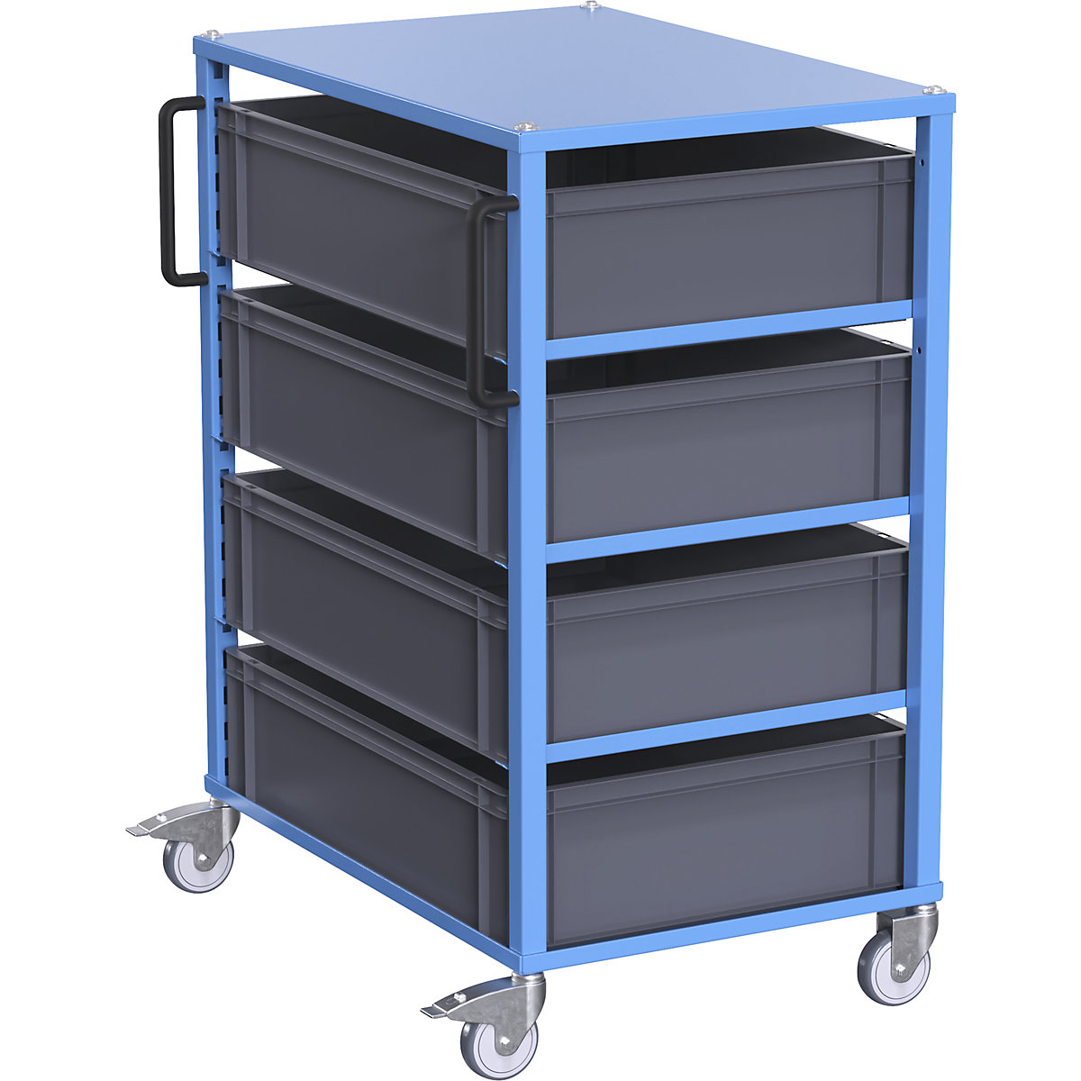 Carrello per contenitori Euro CustomLine – eurokraft pro