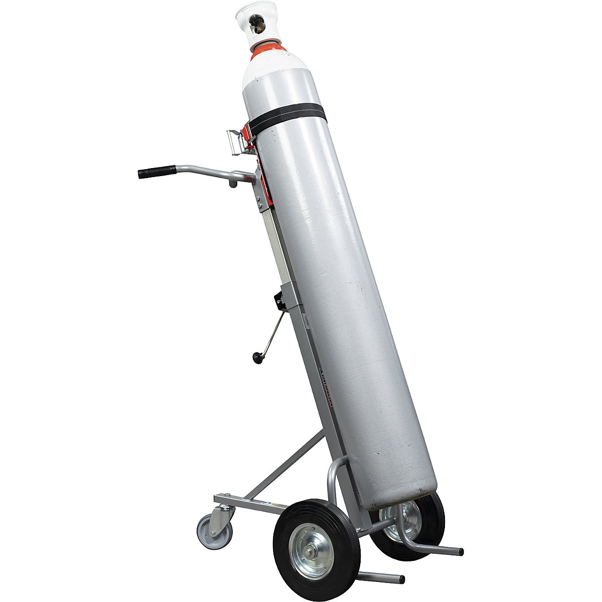 Carrello per bombole di gas con cinghia di fissaggio (Foto prodotto 3)-2