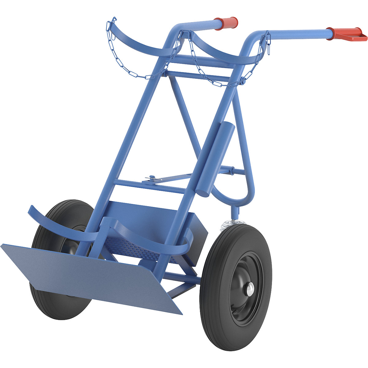 Carrello per bombole e bombole di gas – eurokraft pro (Foto prodotto 7)-6