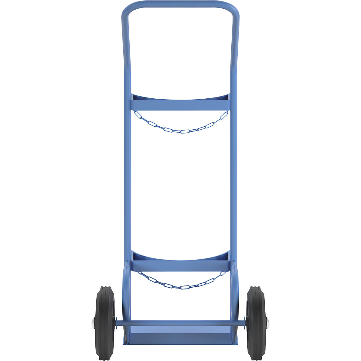 Carrello per bombole e bombole di gas – eurokraft pro (Foto prodotto 6)-5