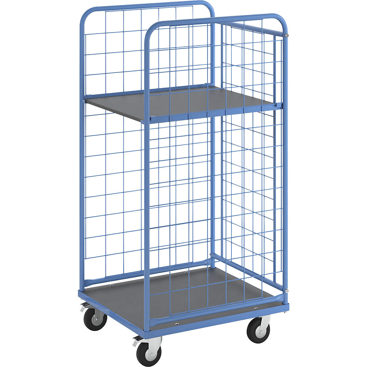 Carrello a ripiani KOMPAKT - eurokraft pro