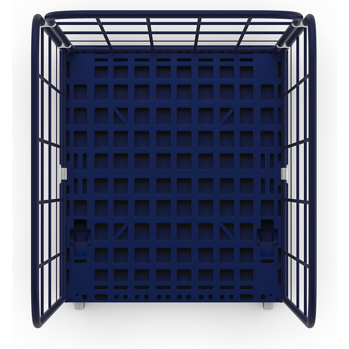 Rollcontainer con pianale in plastica con ruote (Foto prodotto 7)-6