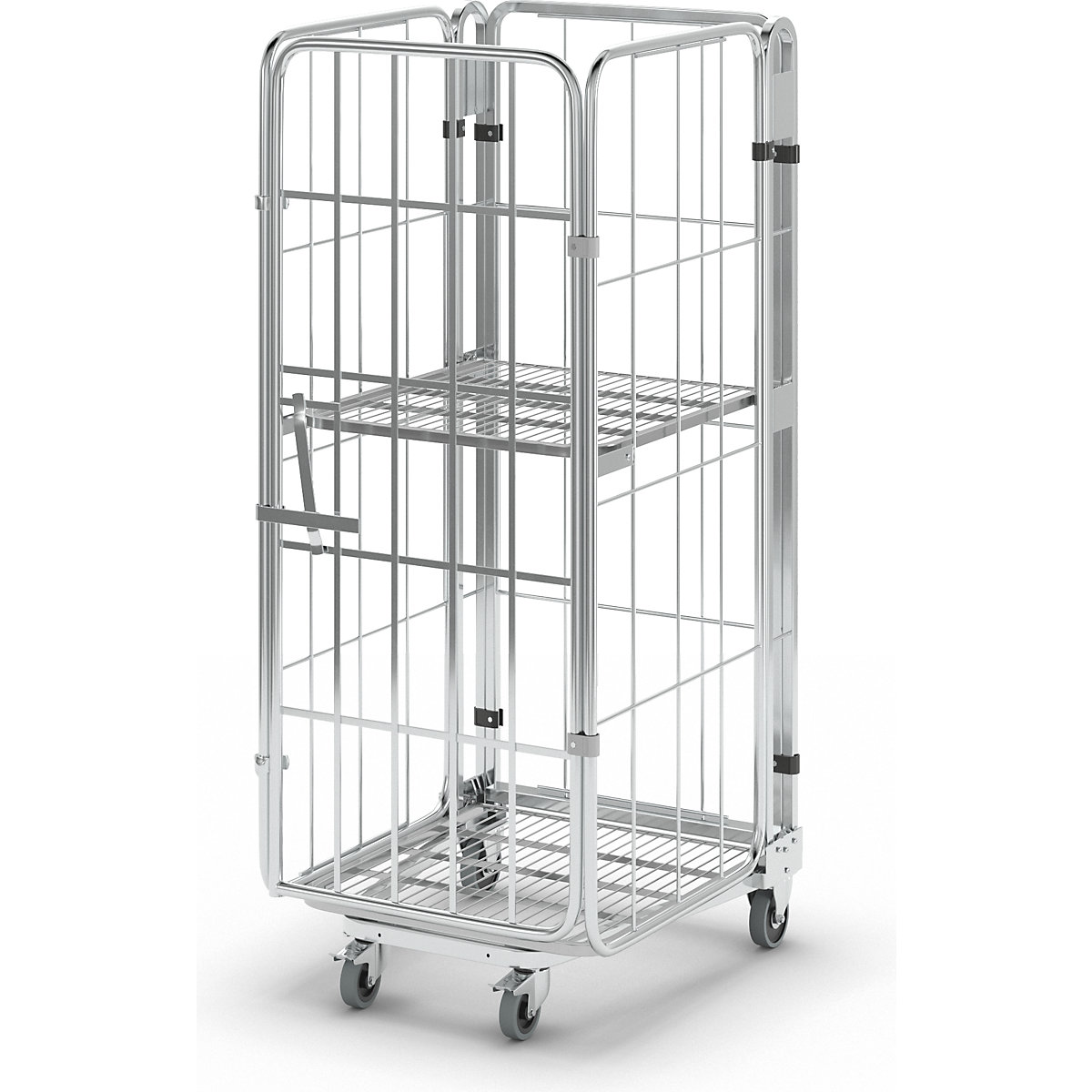 Rollcontainer, impilabile