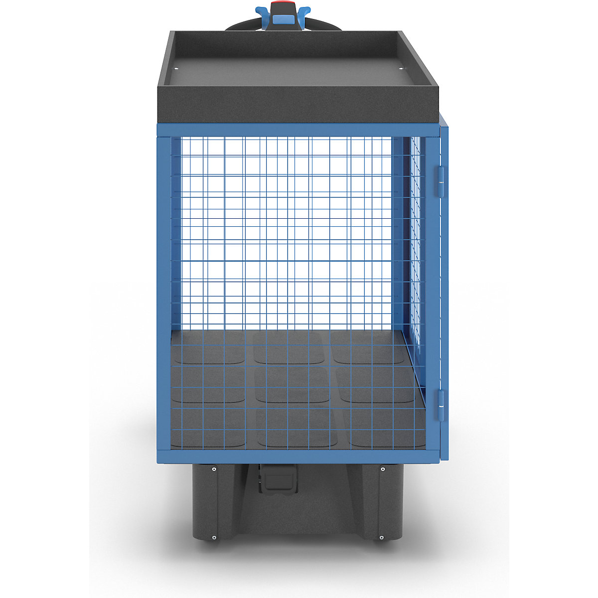Armadietto con rotelle e azionamento elettrico – eurokraft pro (Foto prodotto 7)-6