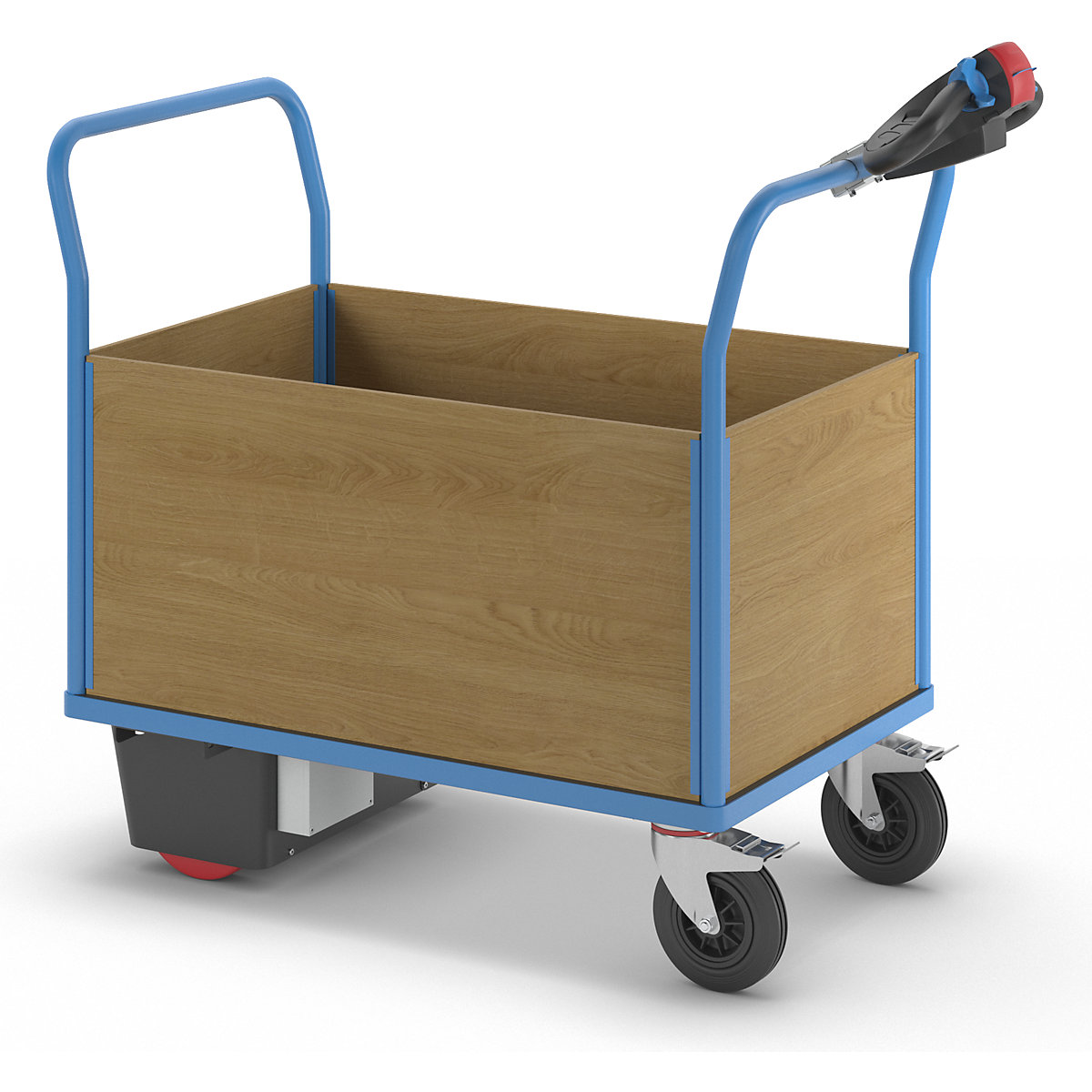 Carrello a pianale con azionamento elettrico – eurokraft pro (Foto prodotto 7)-6