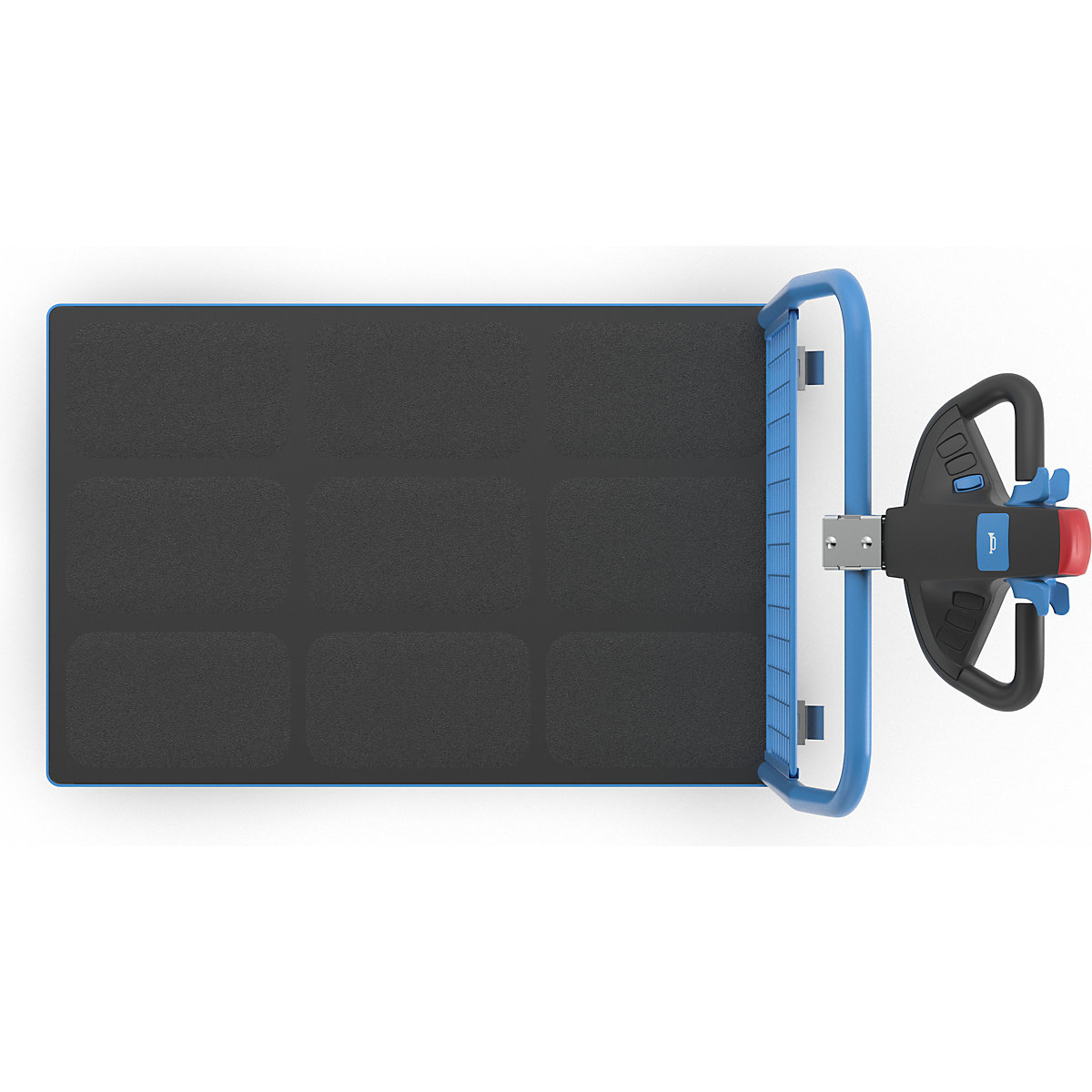 Carrello a pianale con azionamento elettrico – eurokraft pro (Foto prodotto 11)-10