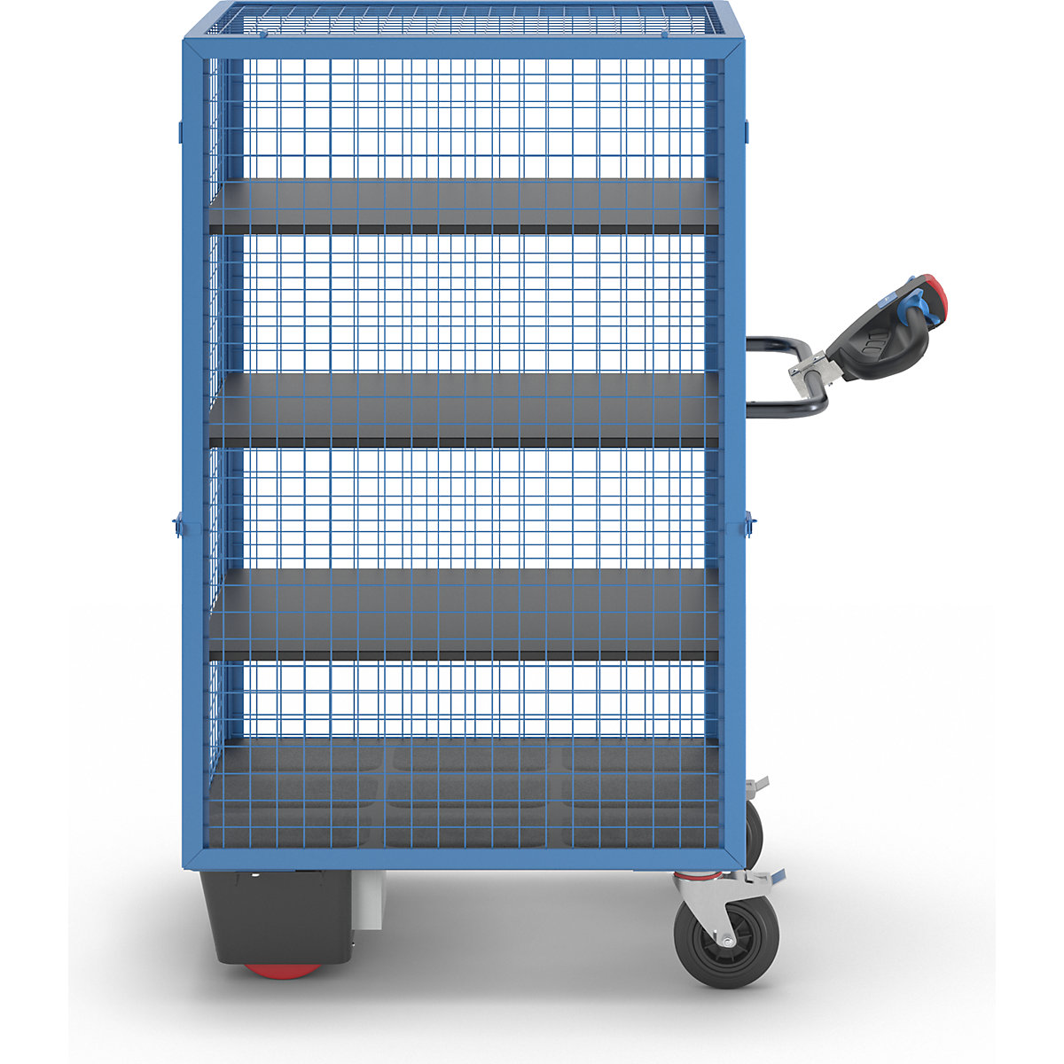 Carrello a ripiani con azionamento elettrico – eurokraft pro (Foto prodotto 6)-5