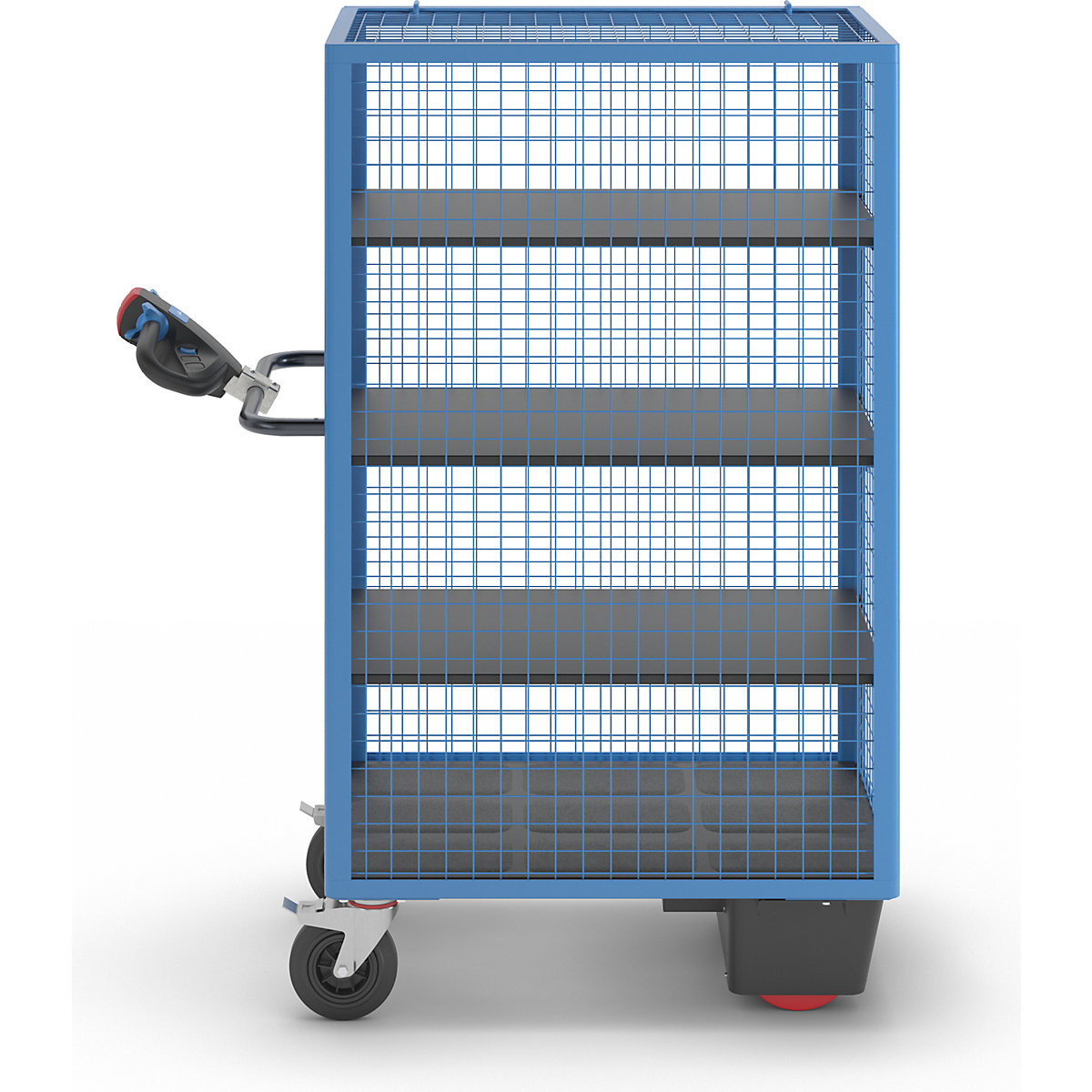 Carrello a ripiani con azionamento elettrico – eurokraft pro (Foto prodotto 9)-8