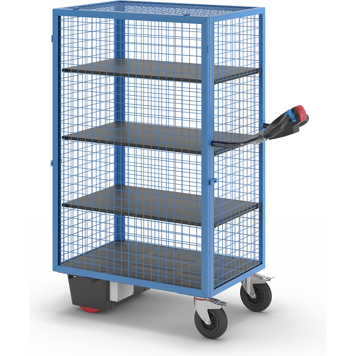 Carrello a ripiani con azionamento elettrico – eurokraft pro (Foto prodotto 11)-10