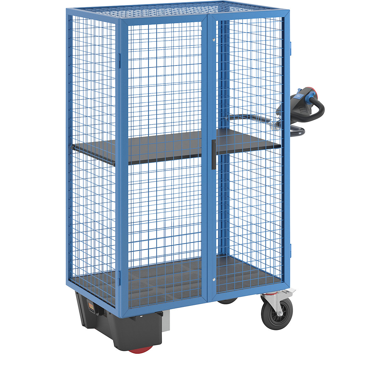 Carrello a ripiani con azionamento elettrico - eurokraft pro