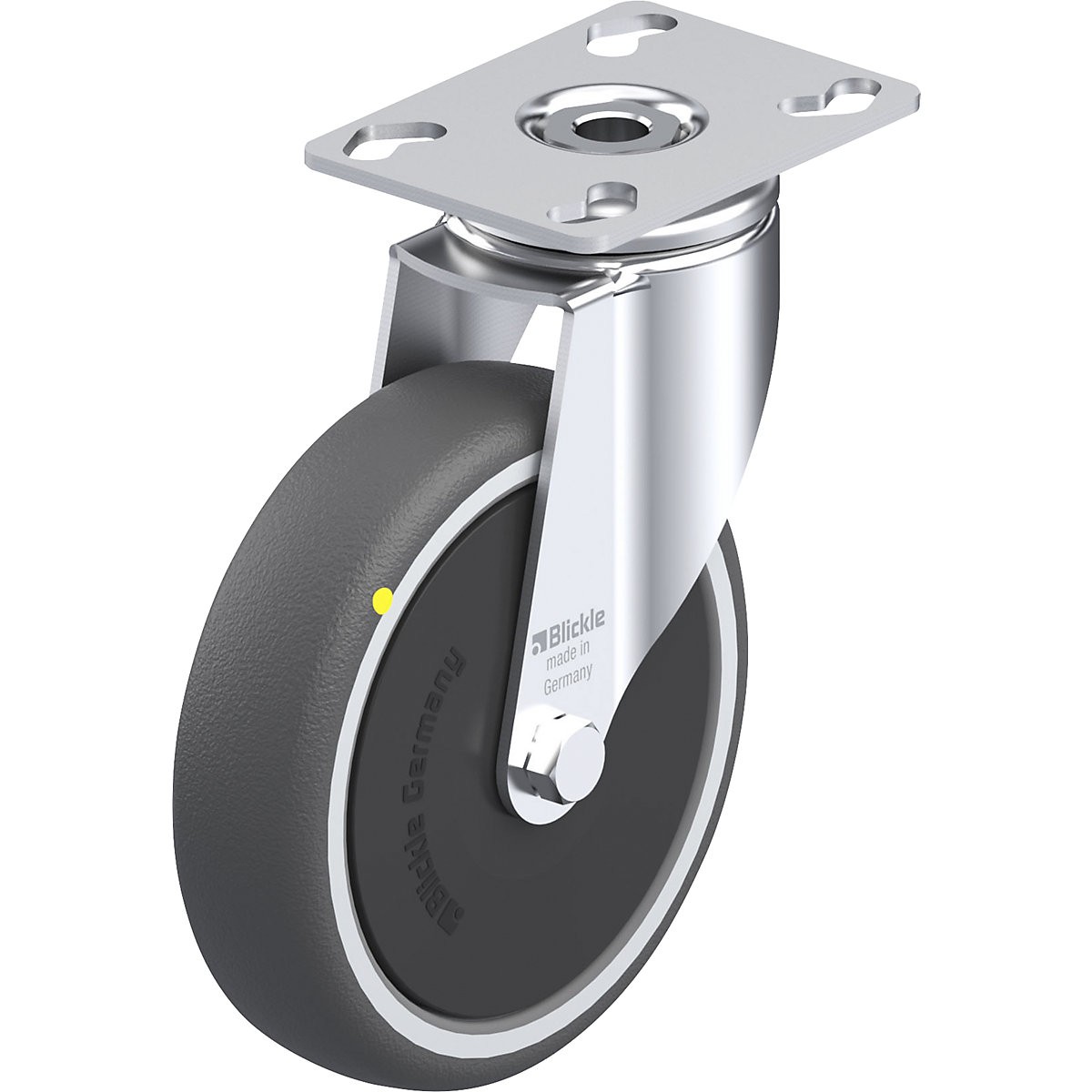 Ruota con supporto girevole per attrezzature LKPA-PATH-ELS – Blickle