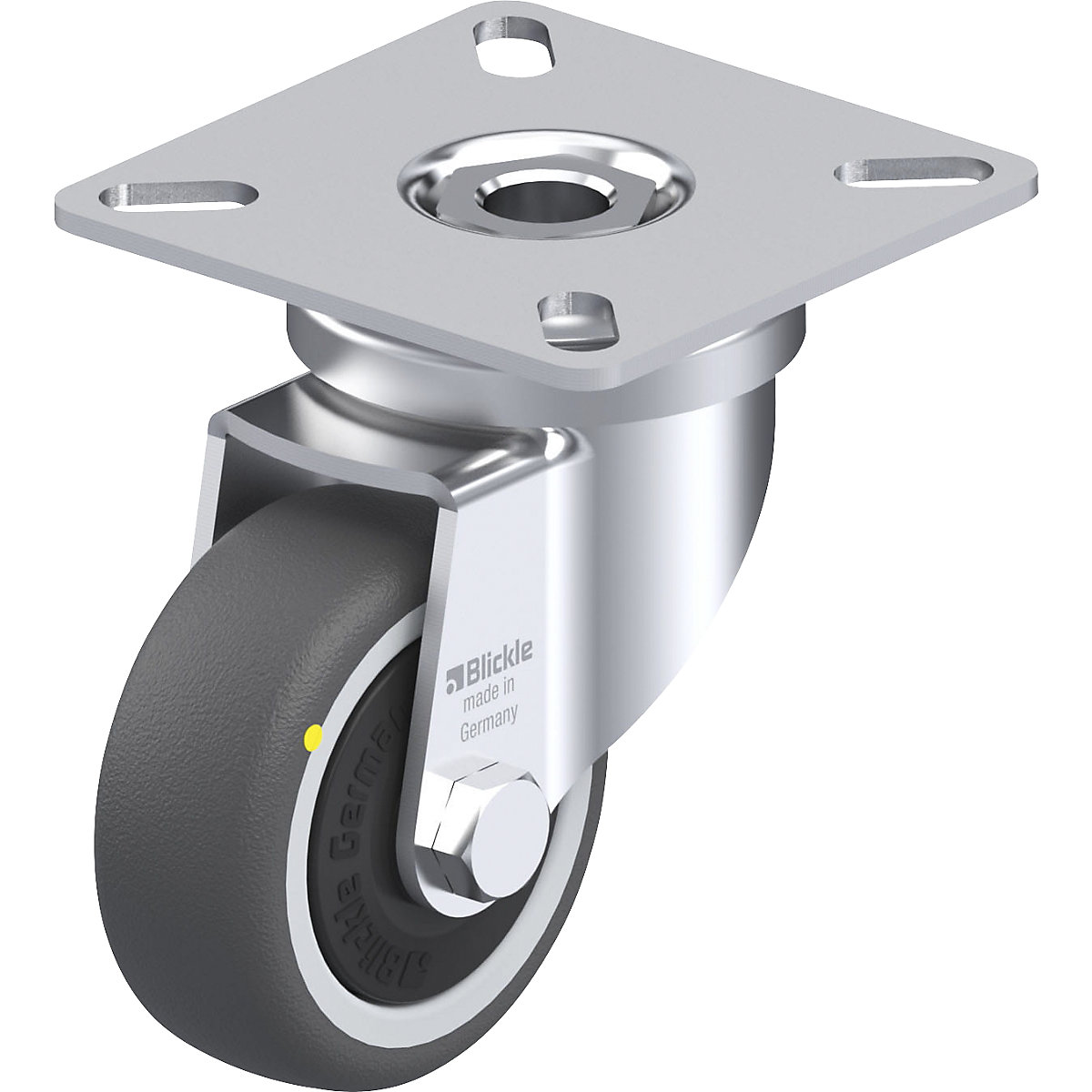 Ruota con supporto girevole per attrezzature LPA-PATH – Blickle