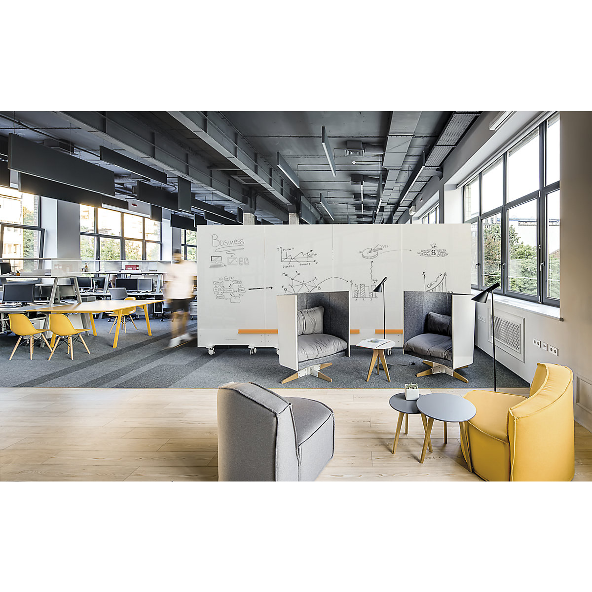 Infinity Wall con rotelle – magnetoplan (Foto prodotto 6)-5