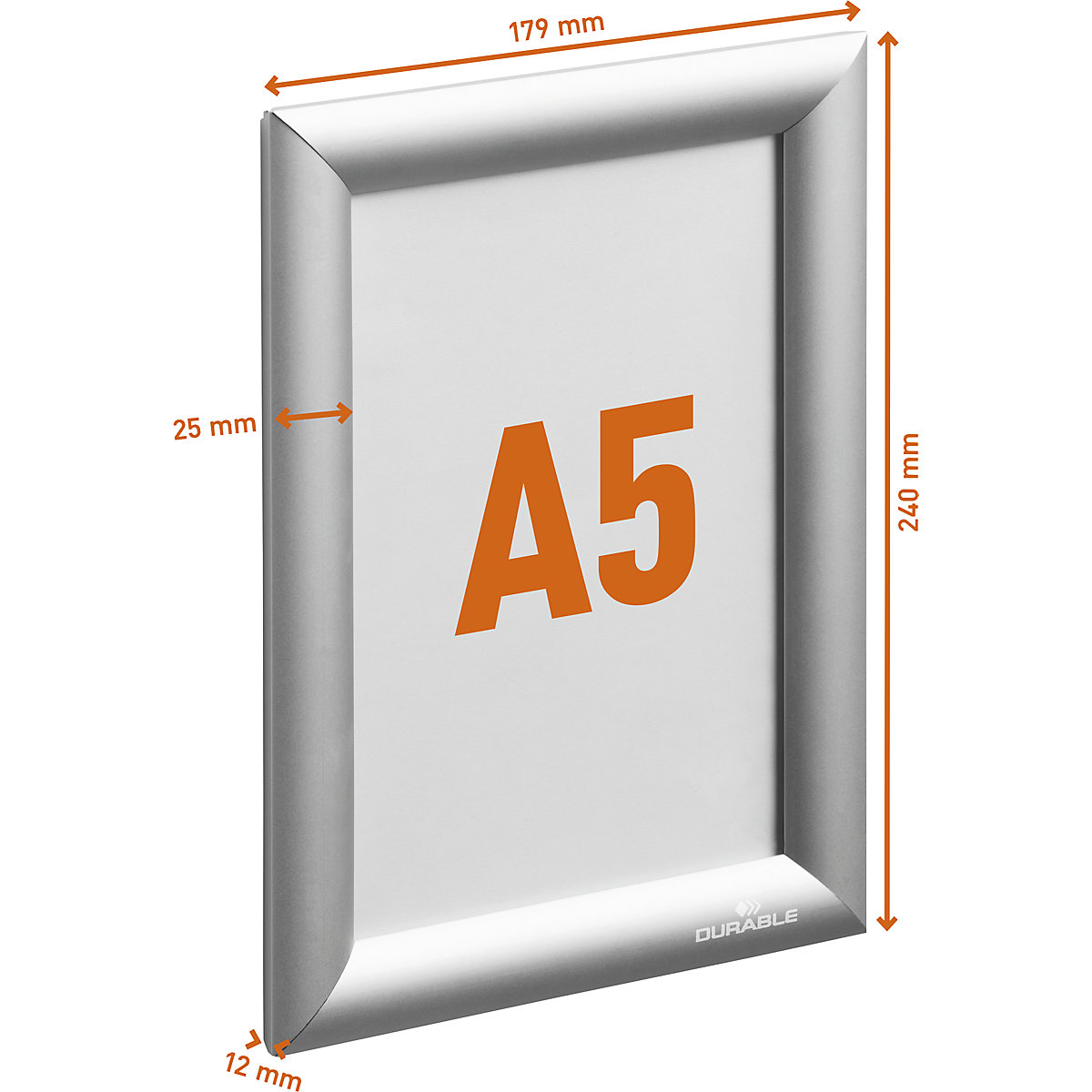 Cornice a scatto in alluminio - DURABLE
