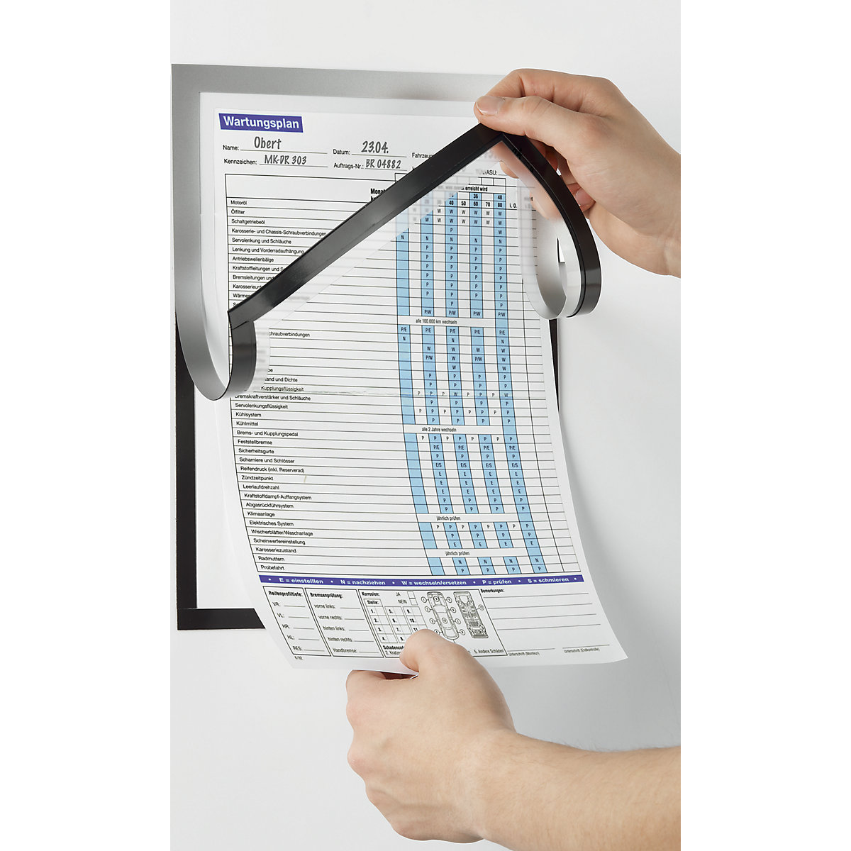 Cornice informativa DURAFRAME® MAGNETIC NOTE A4 – DURABLE (Foto prodotto 5)-4