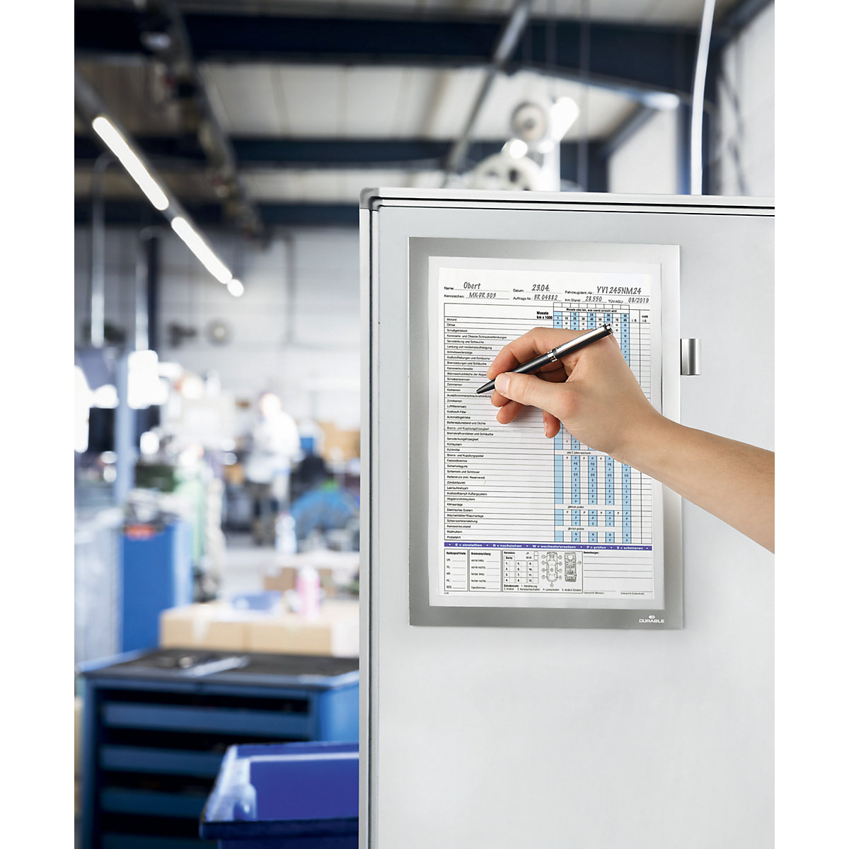 Cornice informativa DURAFRAME® MAGNETIC NOTE A4 – DURABLE (Foto prodotto 7)-6