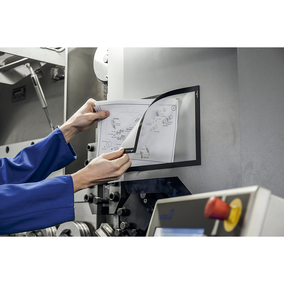 Cornice informativa DURAFRAME® MAGNETIC PLUS – DURABLE (Foto prodotto 7)-6