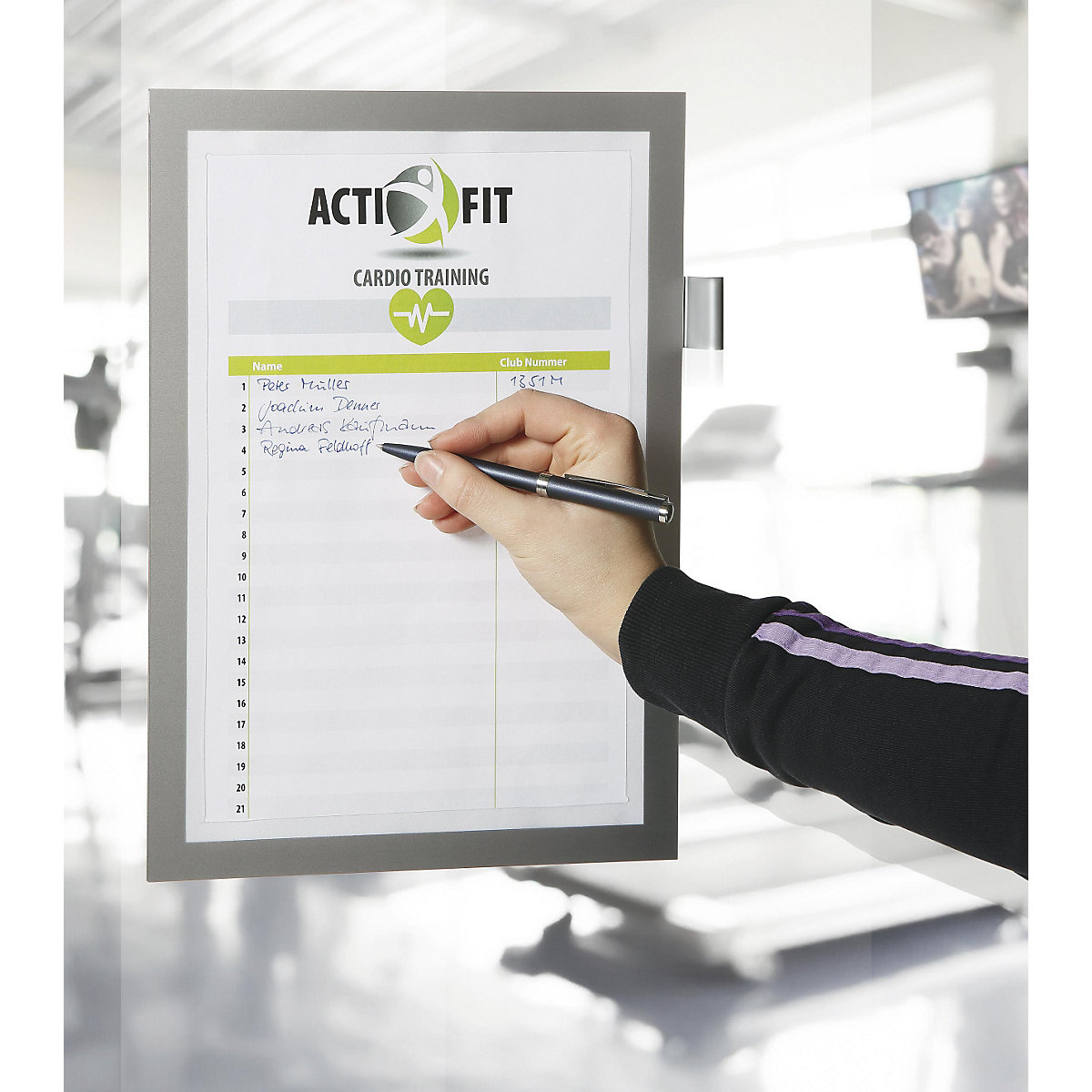 Cornice informativa DURAFRAME® NOTE A4 – DURABLE (Foto prodotto 8)-7