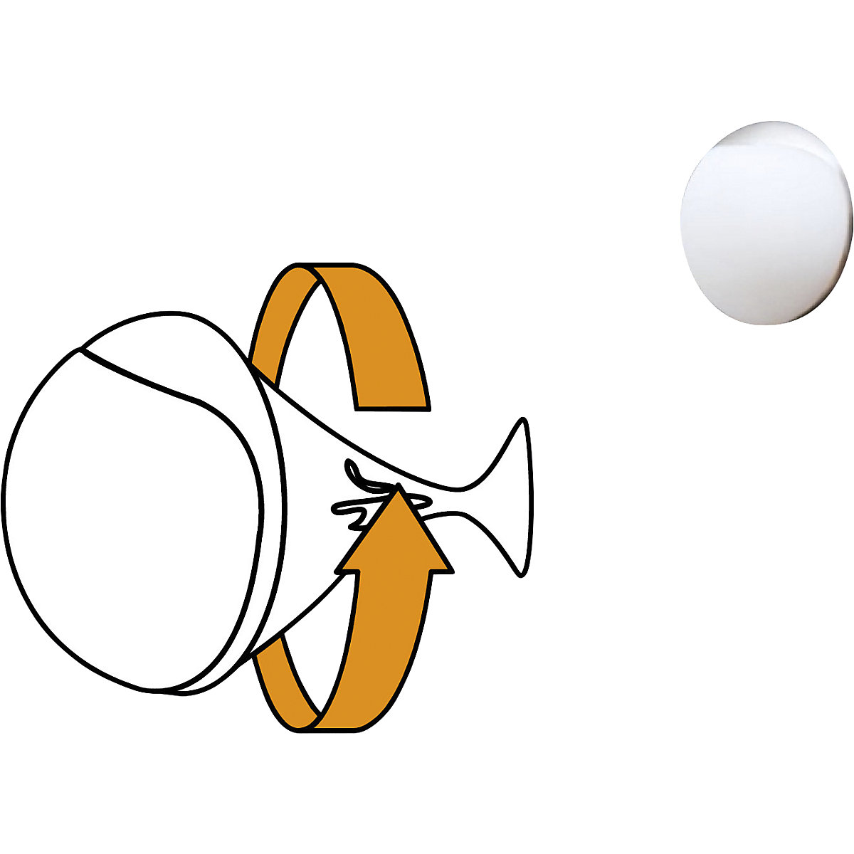 Fermaporta a parete SOG WALL – Wagner (Foto prodotto 4)-3