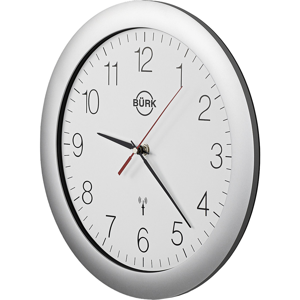 Orologio a muro in plastica ABS, Ø 300 mm (Foto prodotto 4)-3