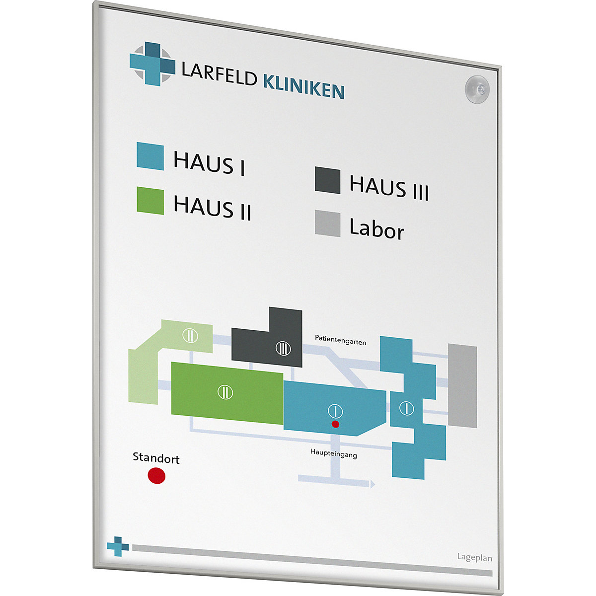 Targa di identificazione e di informazione MADRID Silver Line Vario (Foto prodotto 2)-1