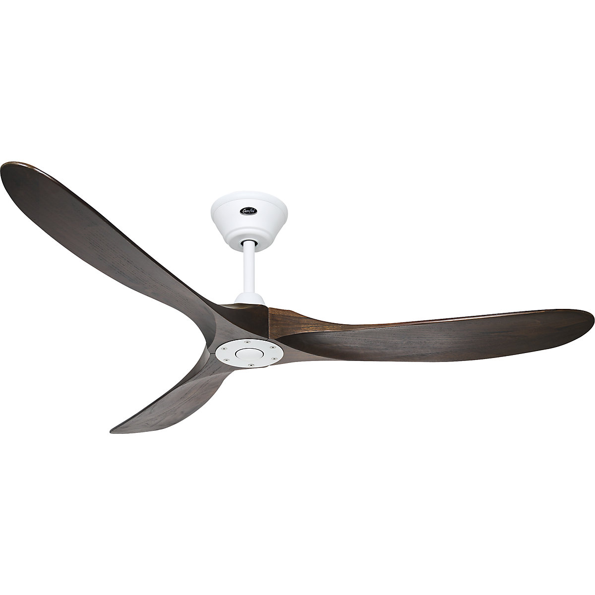Ventilatore a soffitto ECO GENUINO, Ø rotore 1520 mm, noce / bianco opaco-5
