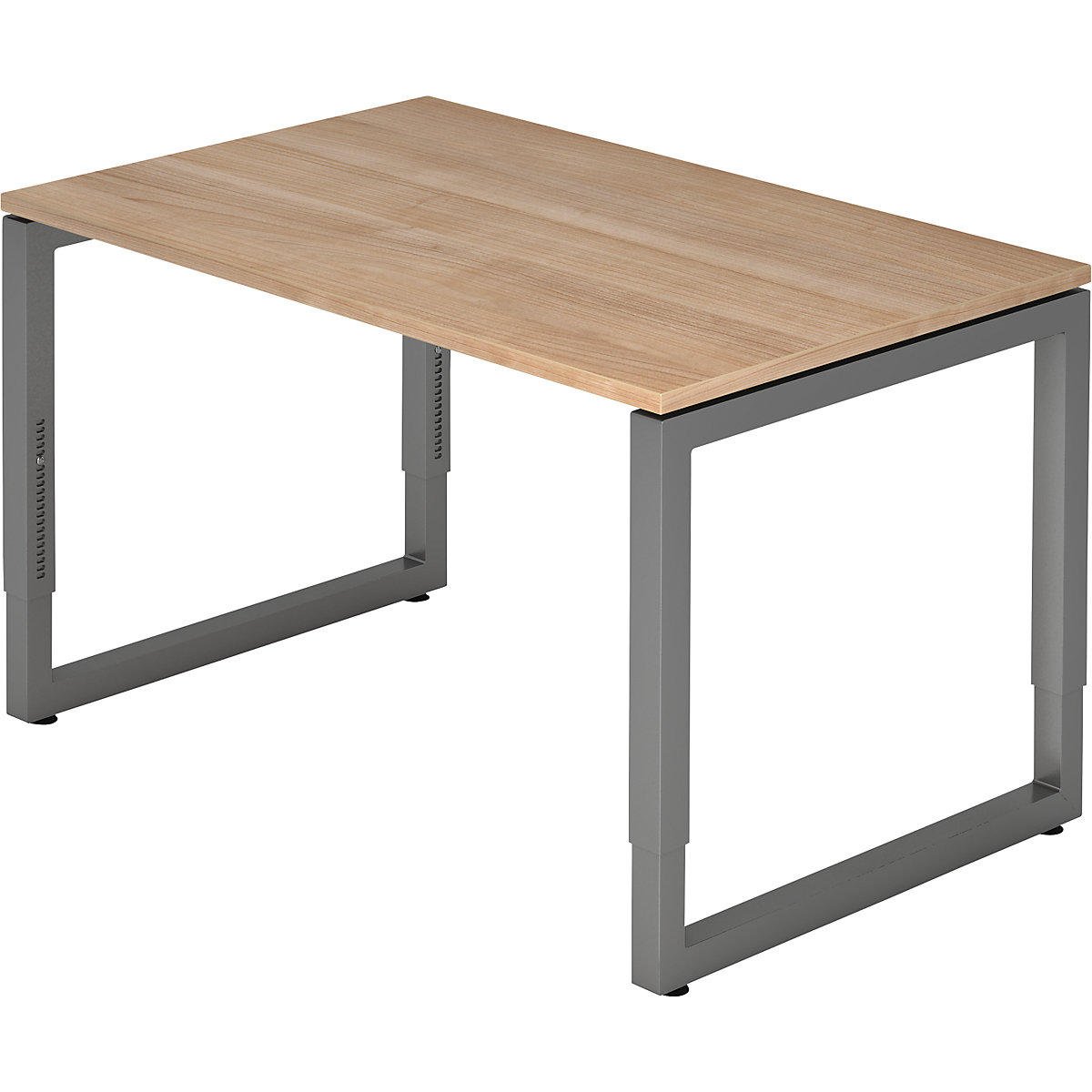 Scrivania con telaio in tubo a sezione quadrata - eurokraft pro
