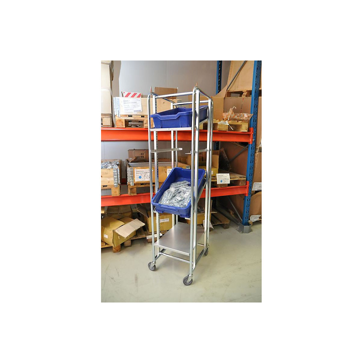 Carrello per casse e vassoi KM167 – Kongamek (Foto prodotto 6)-5