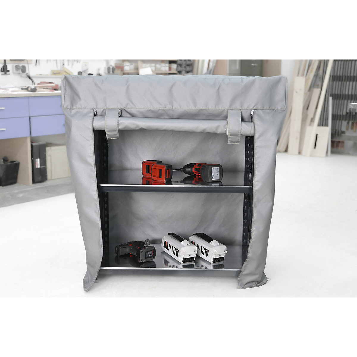 Regal mit Brandbegrenzungshaube VLITEX (Produktabbildung 2)-1