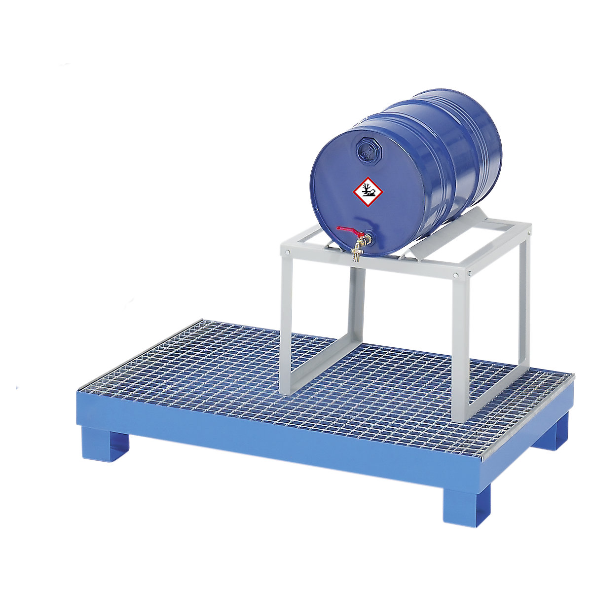 Auffangwanne für 60 l, mit Zulassung eurokraft basic (Produktabbildung 3)-2