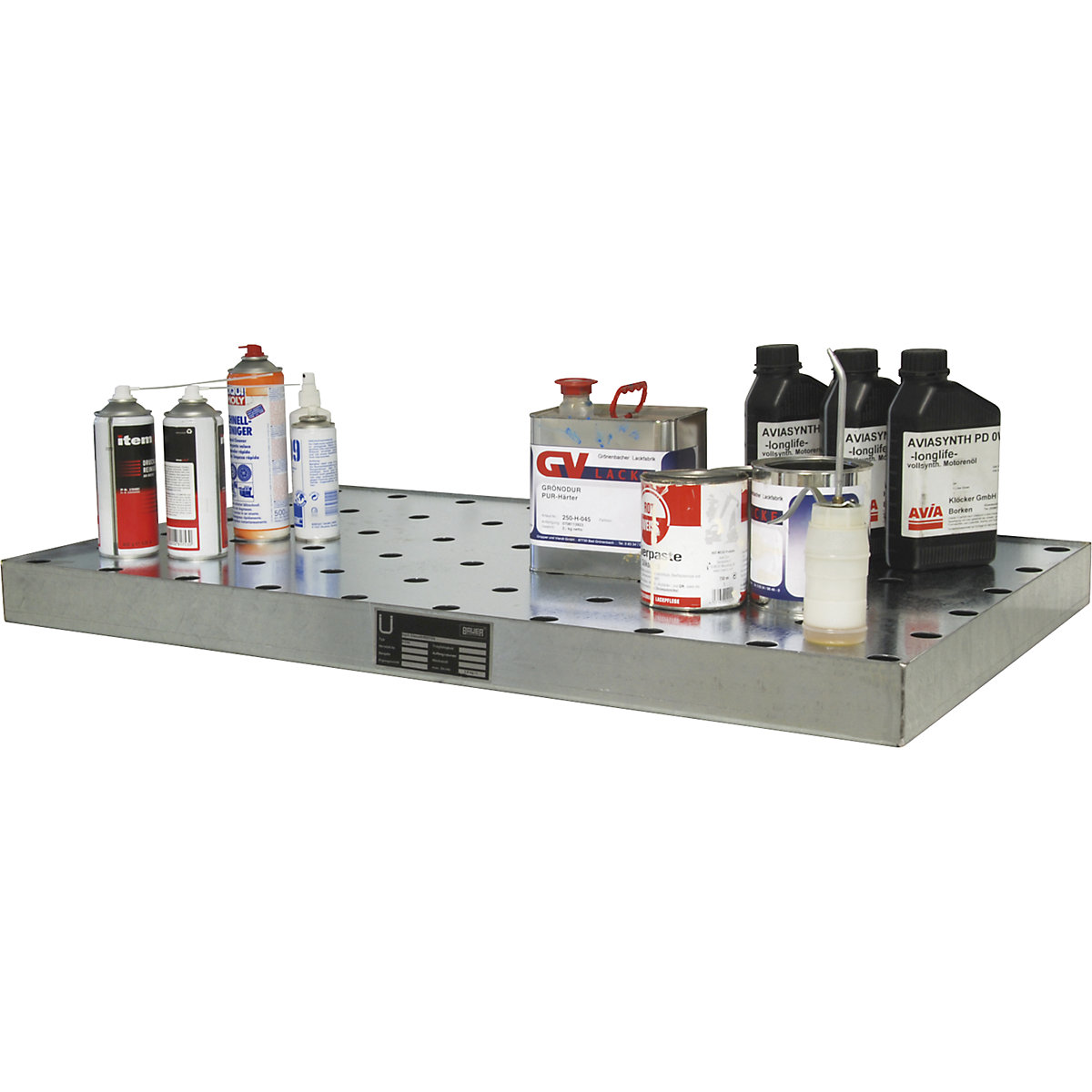 Edelstahl-Kleingebindewanne eurokraft pro (Produktabbildung 3)-2