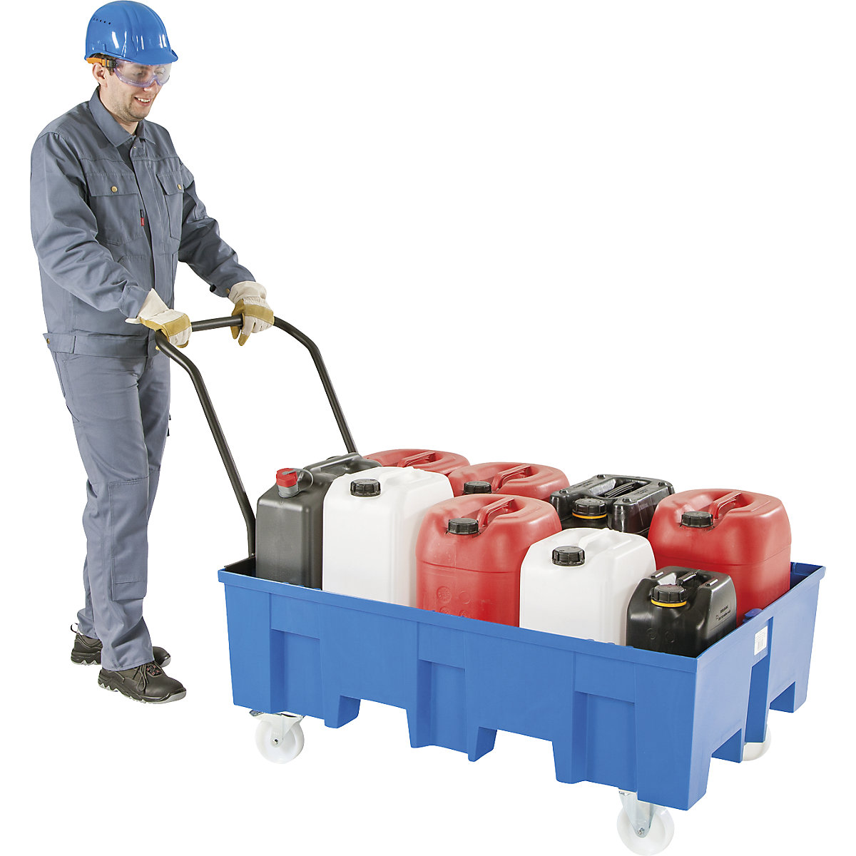 Fahrbare PE-Auffangwanne (Produktabbildung 6)-5