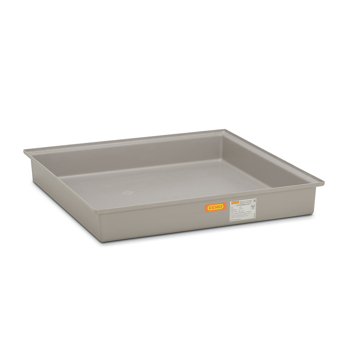 GFK-Boden-Auffangwanne, mit Zulassung CEMO (Produktabbildung 3)-2