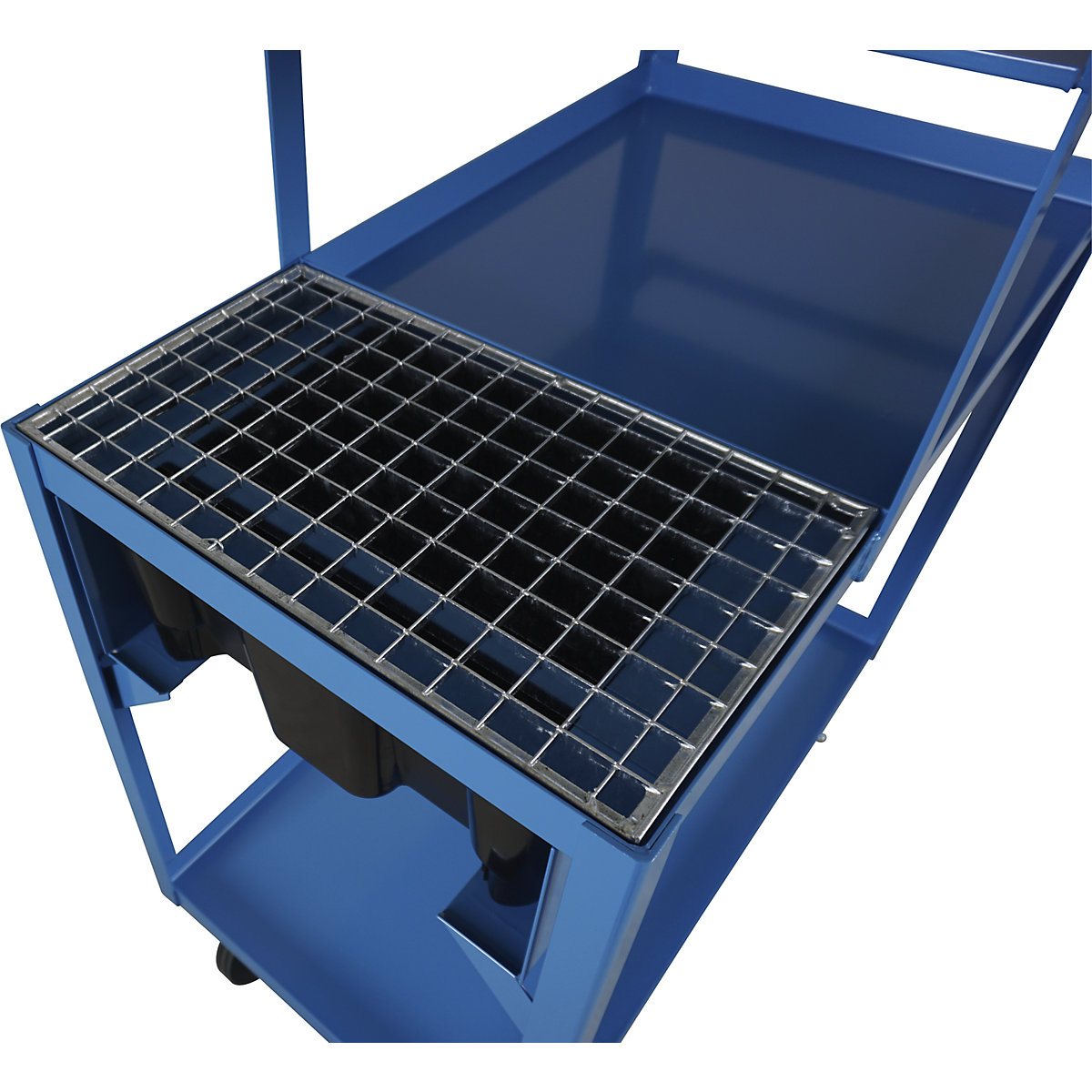 Mobile Abfüllstation mit Auffangwanne eurokraft pro (Produktabbildung 5)-4