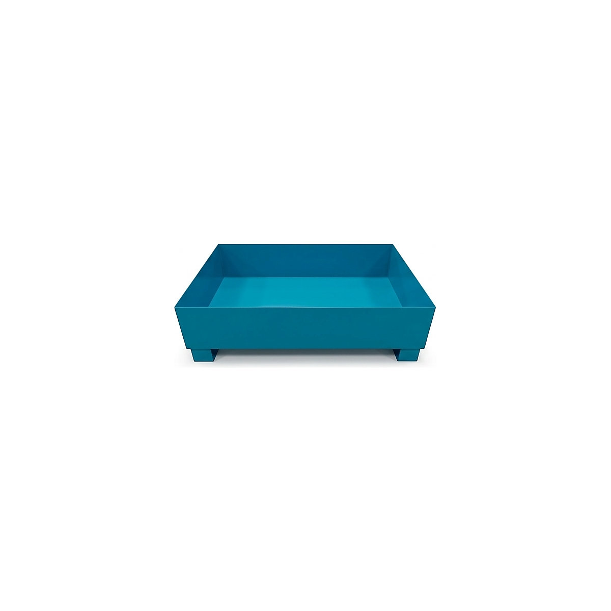 Stahl-Auffangwanne für 200-l-Fässer, mit Zulassung eurokraft basic (Produktabbildung 5)-4