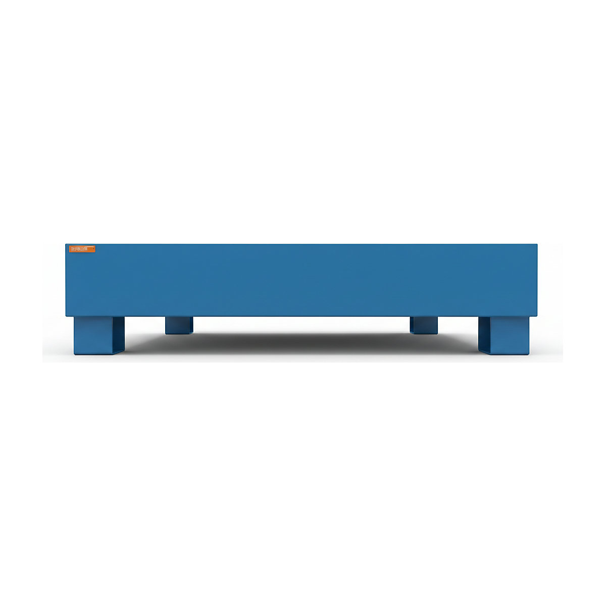 Stahl-Auffangwanne für 200-l-Fässer, mit Zulassung eurokraft basic (Produktabbildung 3)-2
