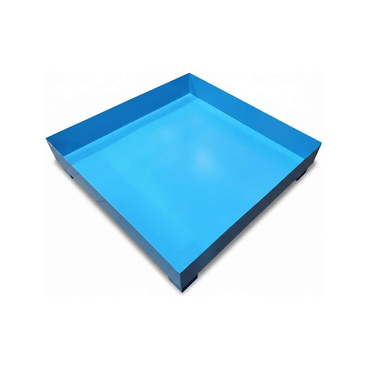 Stahl-Auffangwanne für 200-l-Fässer, mit Zulassung eurokraft basic (Produktabbildung 6)-5