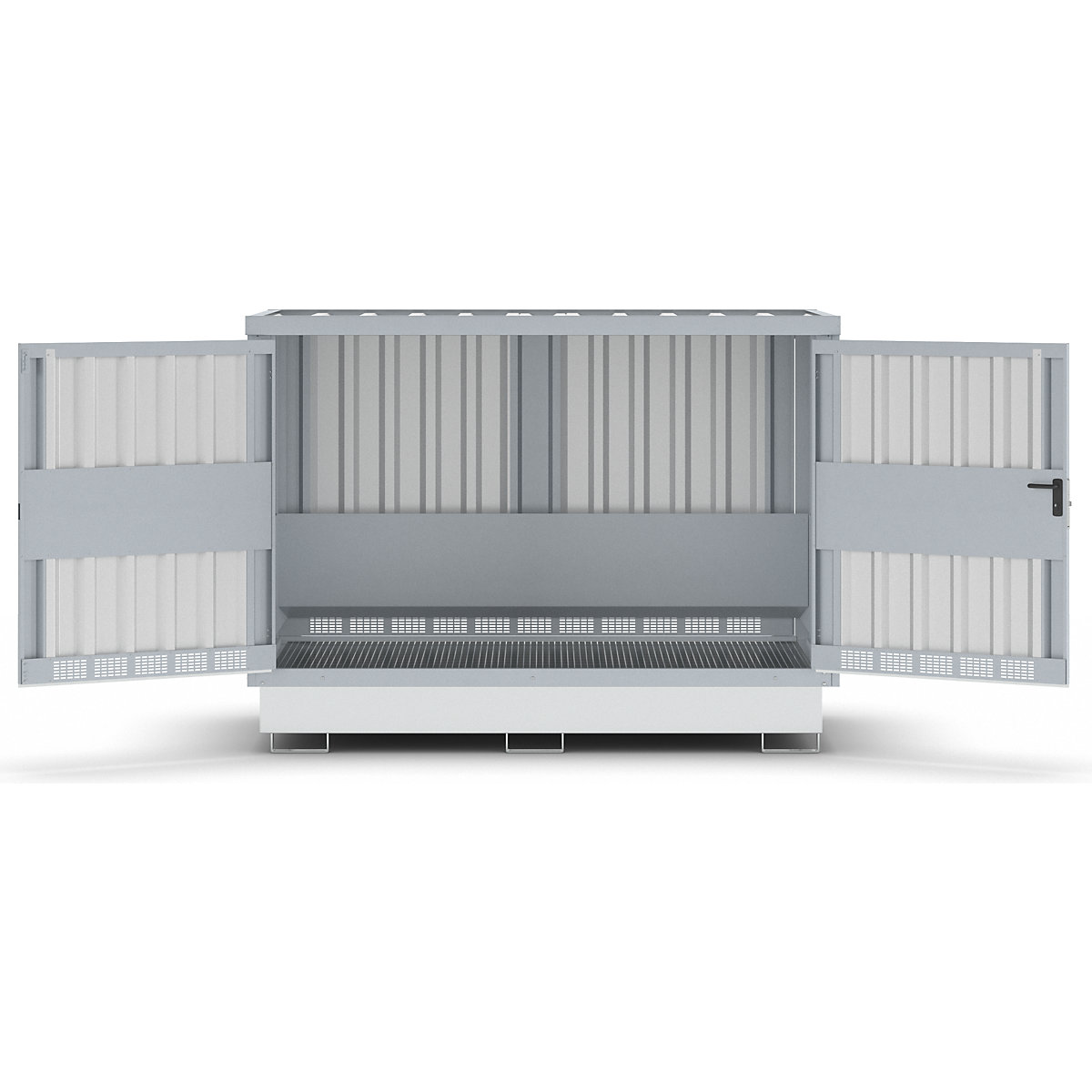 Stahl-Gefahrstoffdepot eurokraft pro (Produktabbildung 5)-4