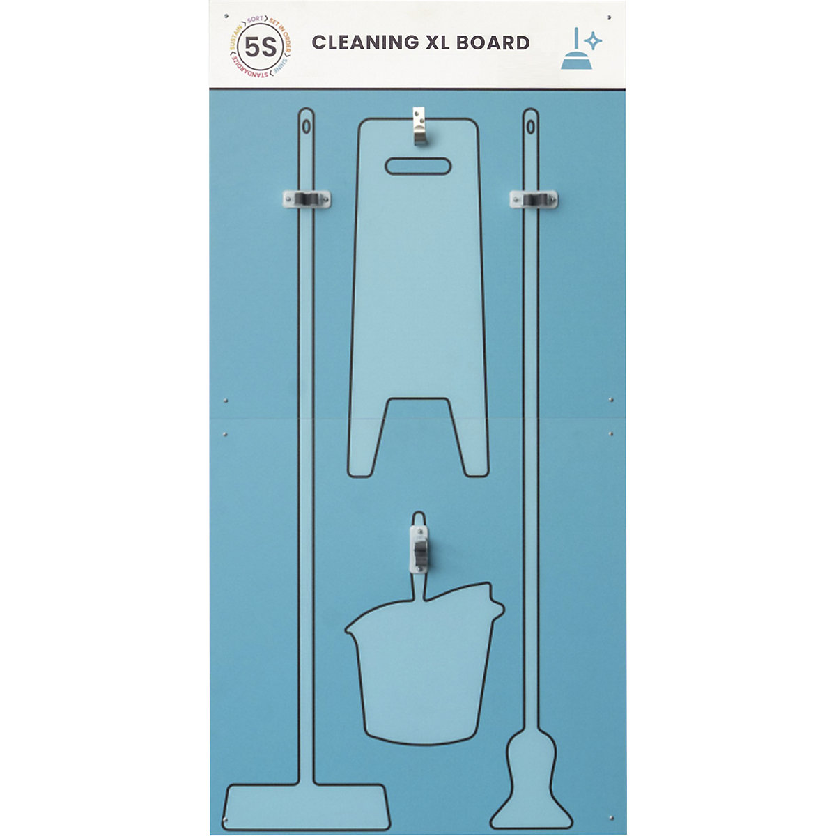 Schattenwand XL-Reinigungsstation Paperflow