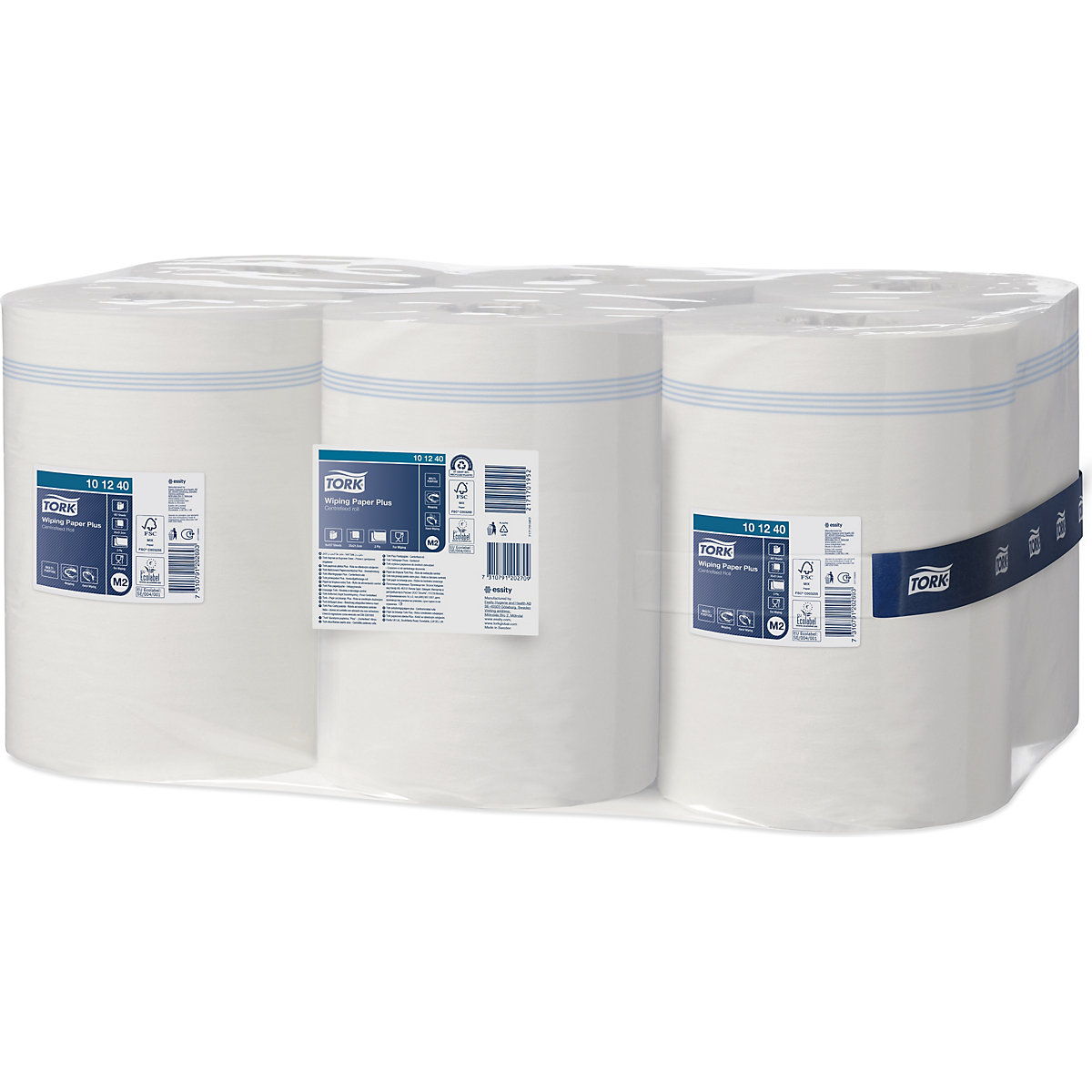 Starke Mehrzweck-Papierwischtücher Innenabrollung TORK (Produktabbildung 4)-3