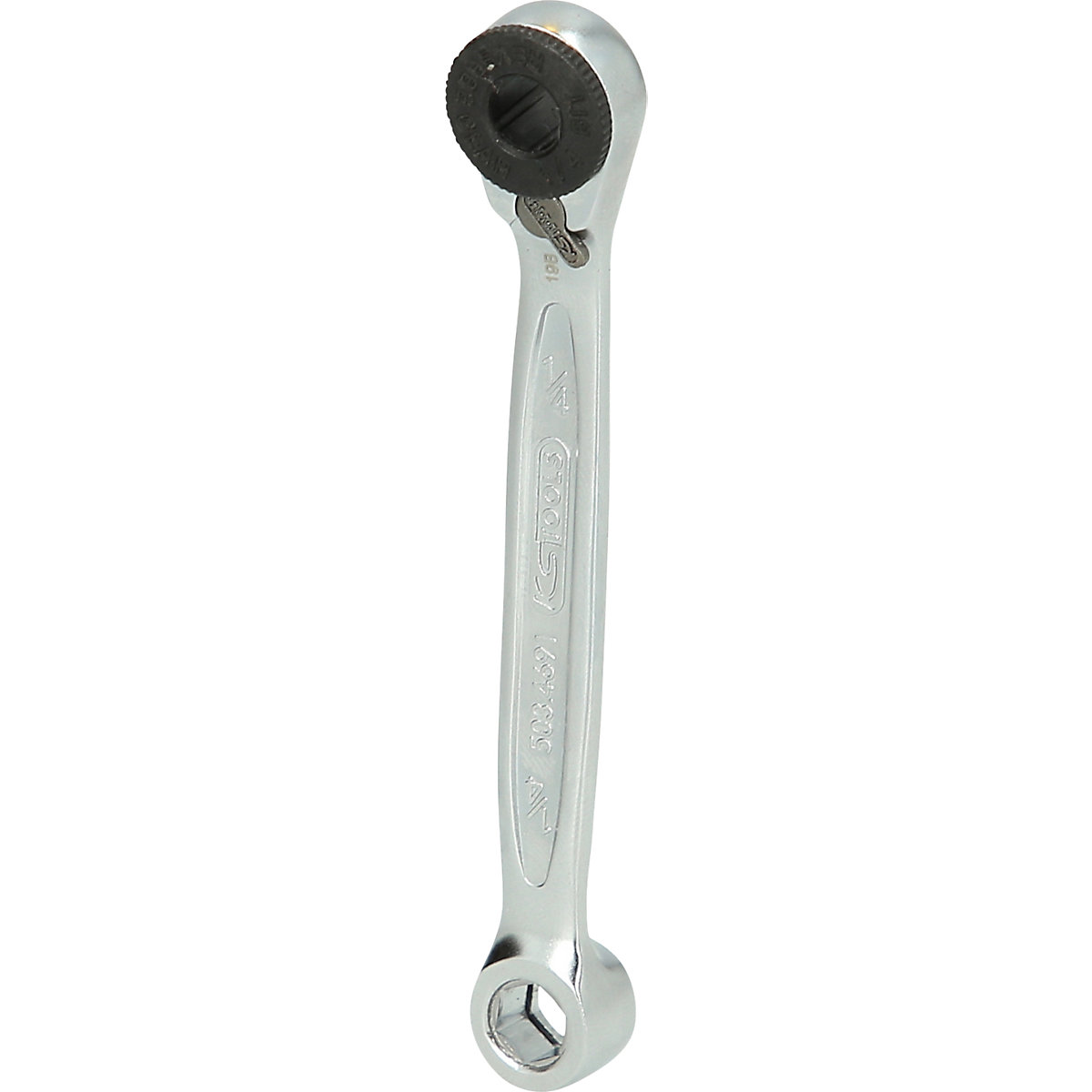 Cheie inelară mini cu bit GEARplus cu clichet cu schimbare de direcție – KS Tools (Imagine produs 3)-2